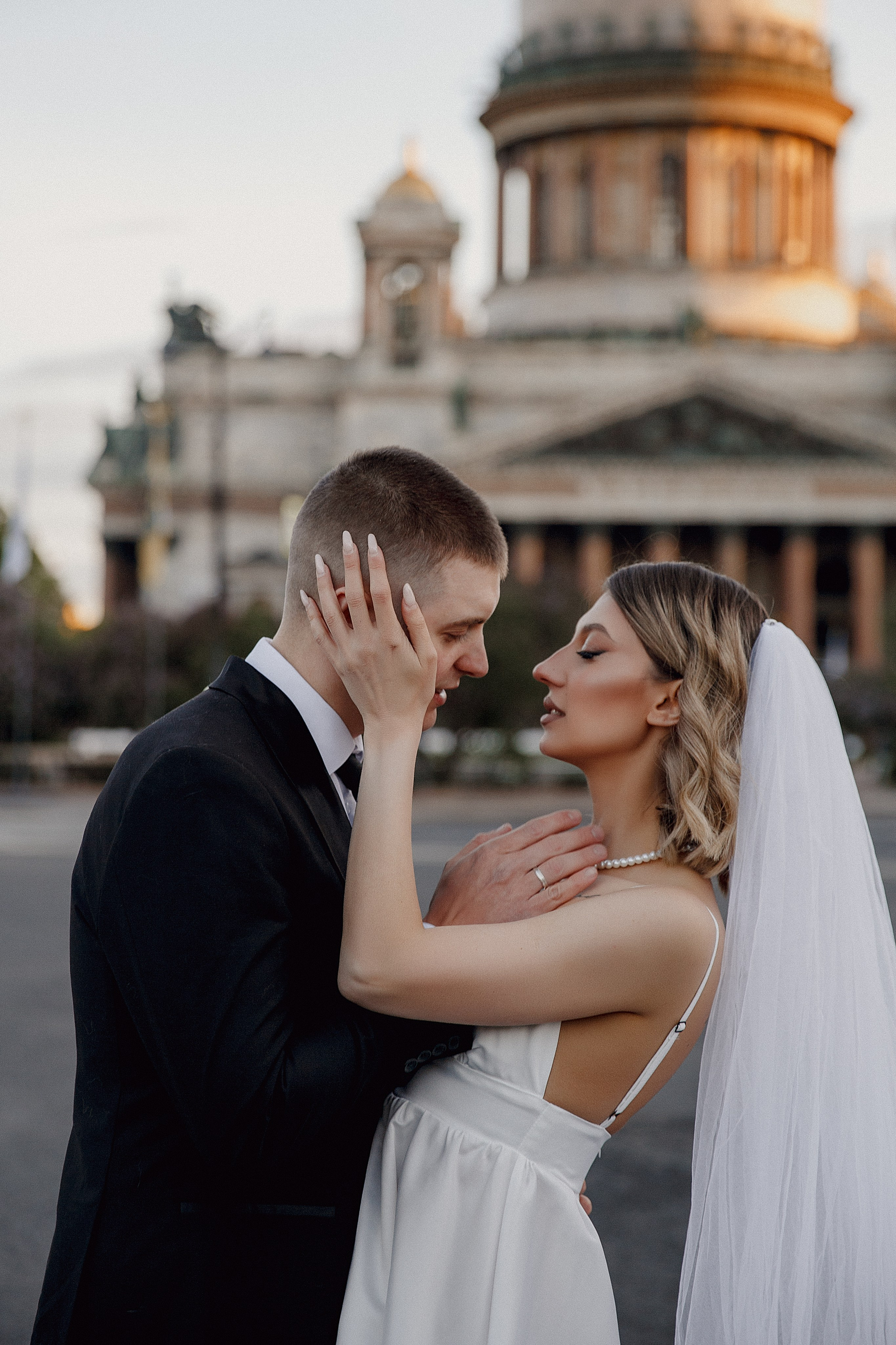 Свадебная в белые ночи. Свадебный фотограф Санкт-Петербург  Москва
