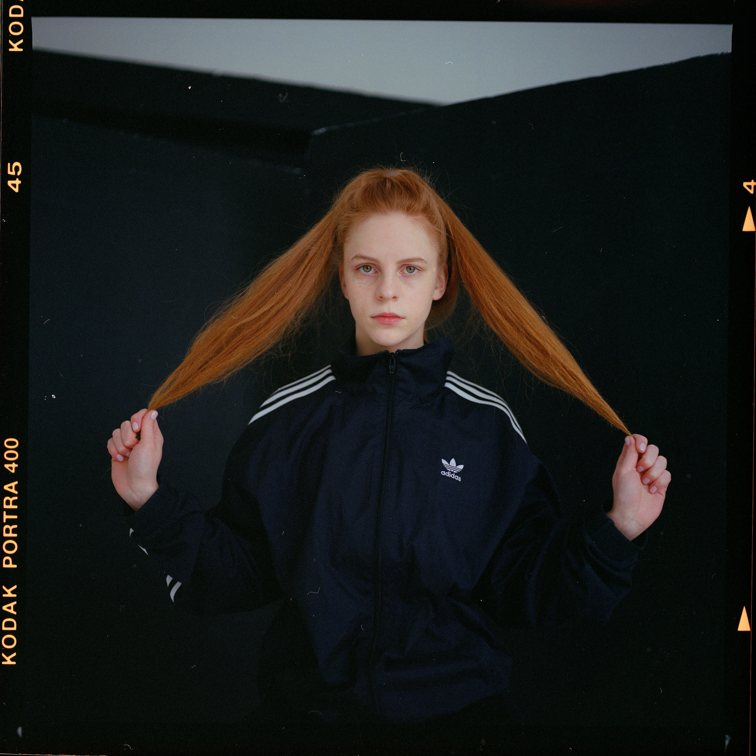 Съемка в студии на пленку Portra 400