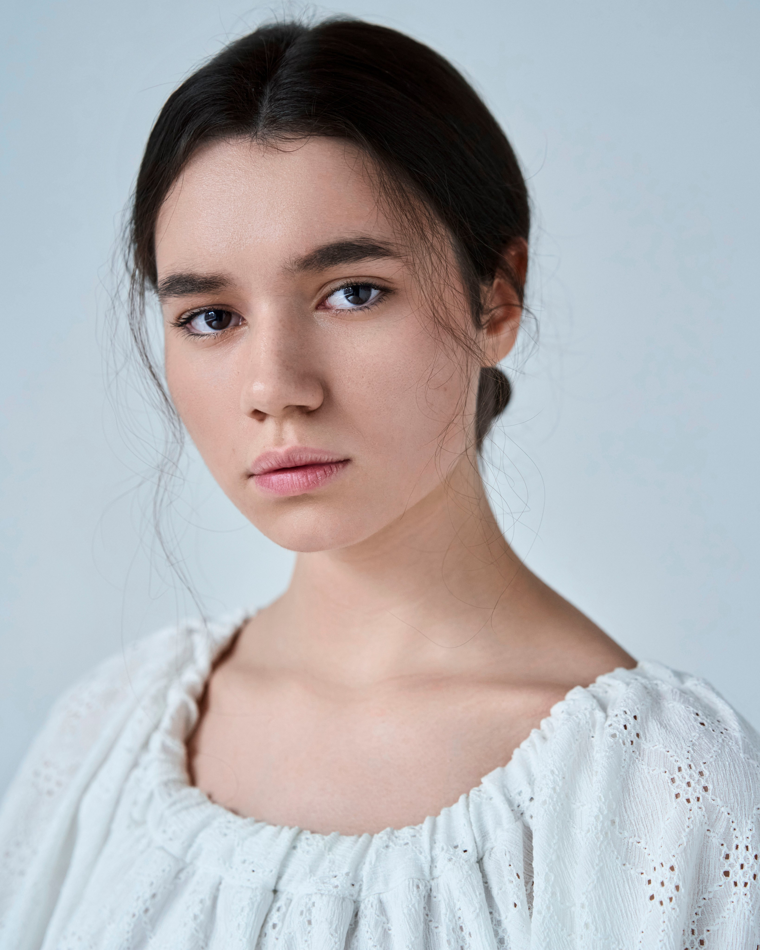 Актерское портфолио с естественным светом