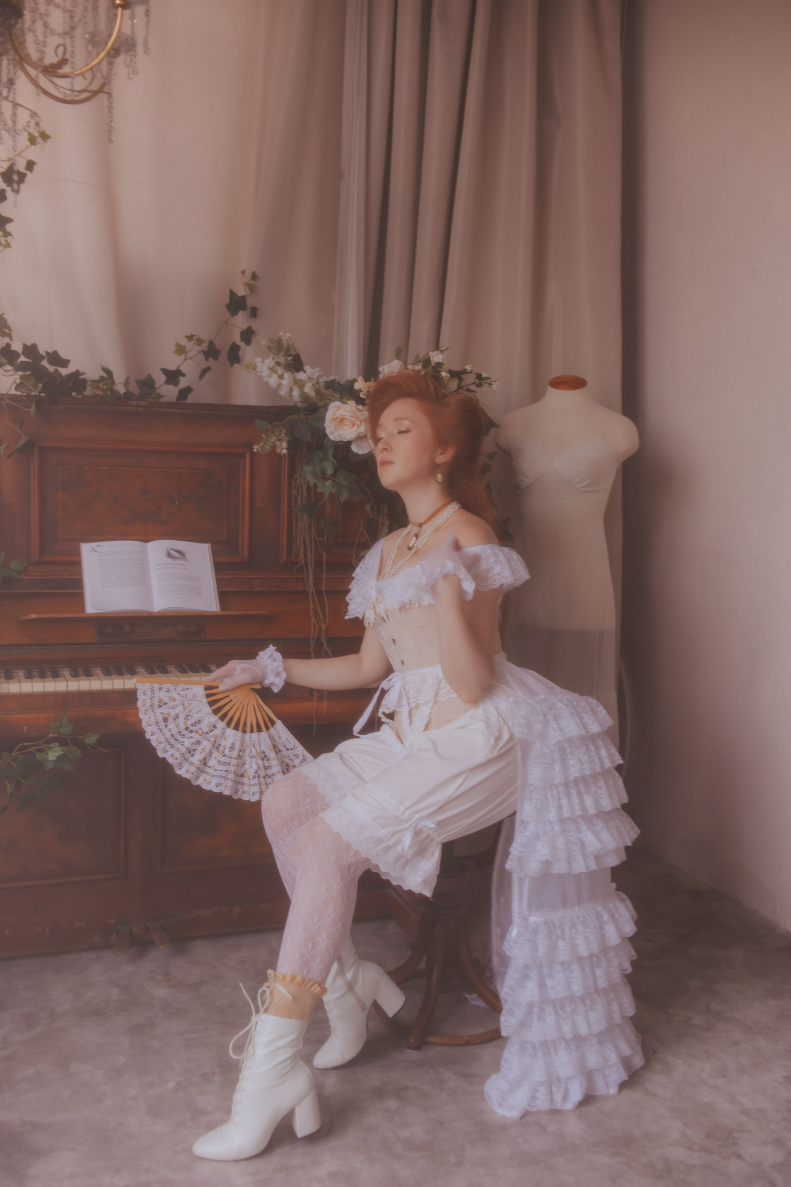 Винтажный будуар. Художественная винтажная фотография