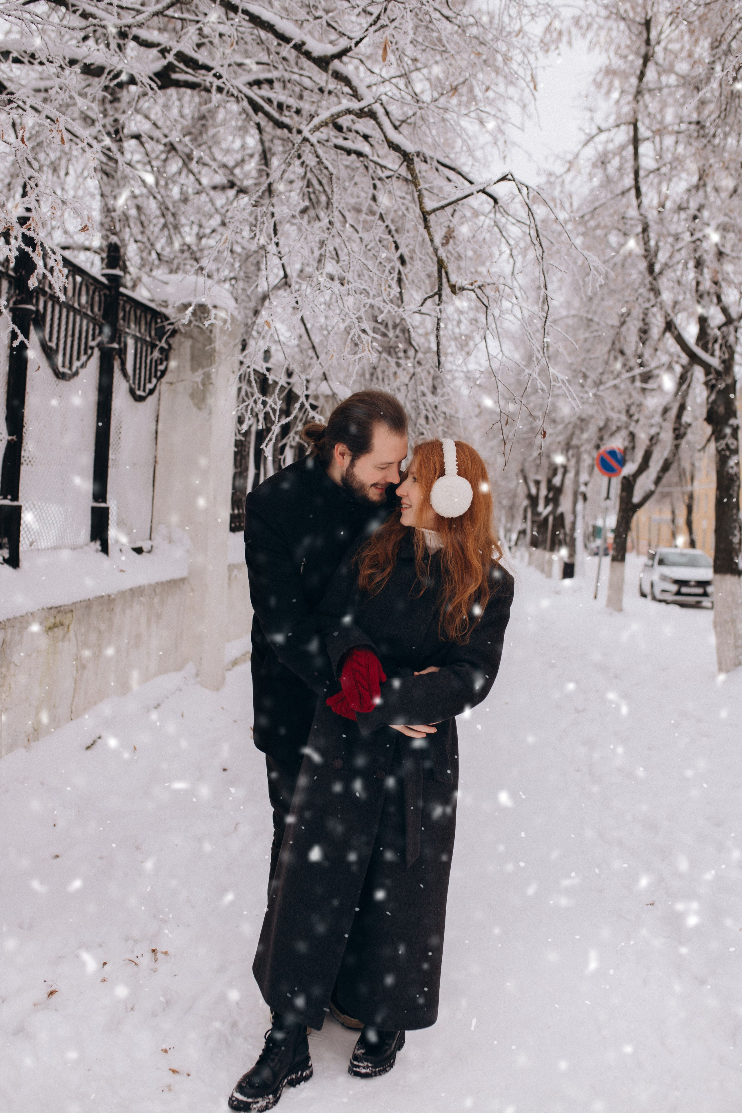 Снег, который согревает. Свадебный фотограф Илья Бринк