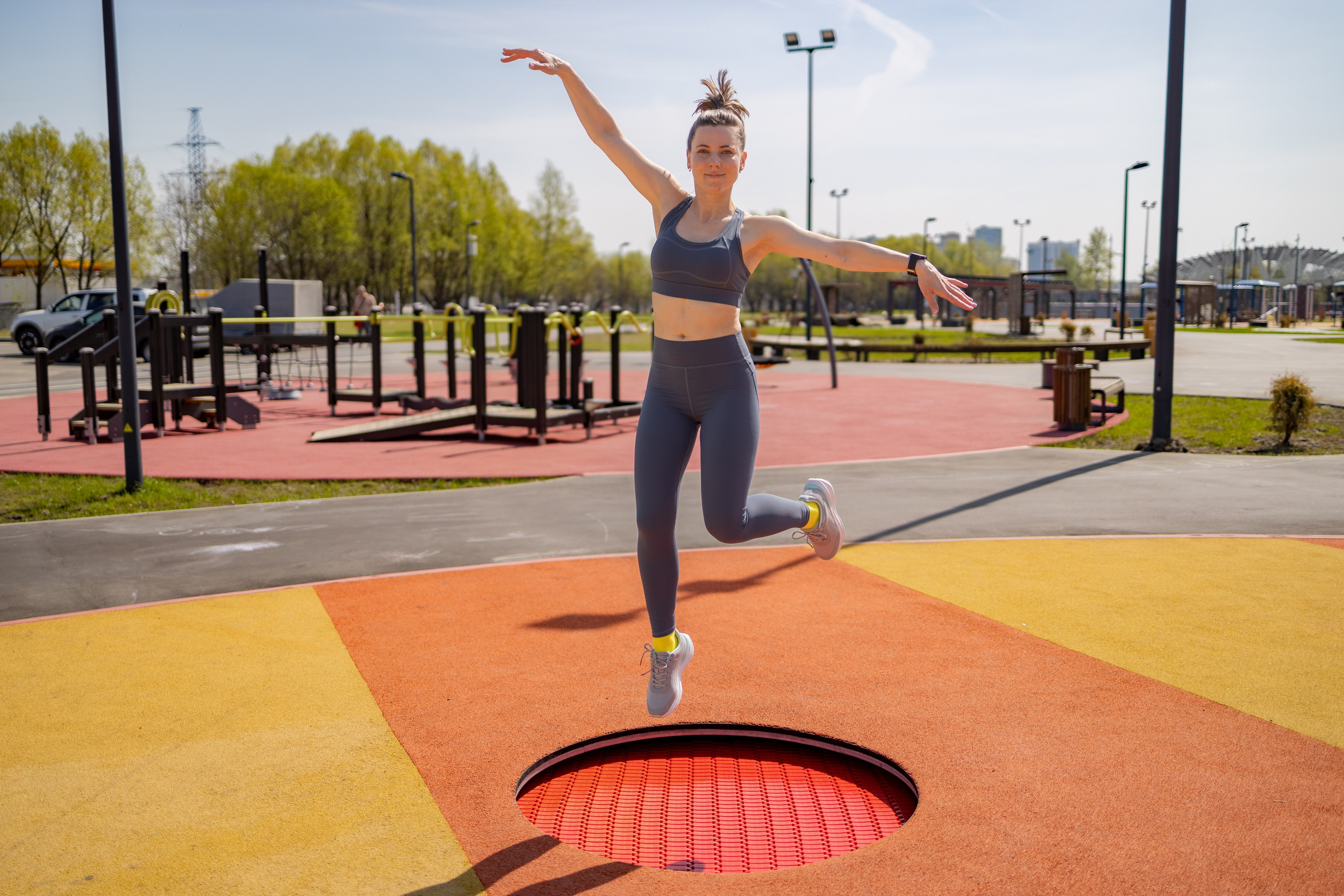 Фотосессия в стиле спорт — Модель Ирина Елисеева. Репортажный, семейный и студийный фотограф в Москве Демин Алексей