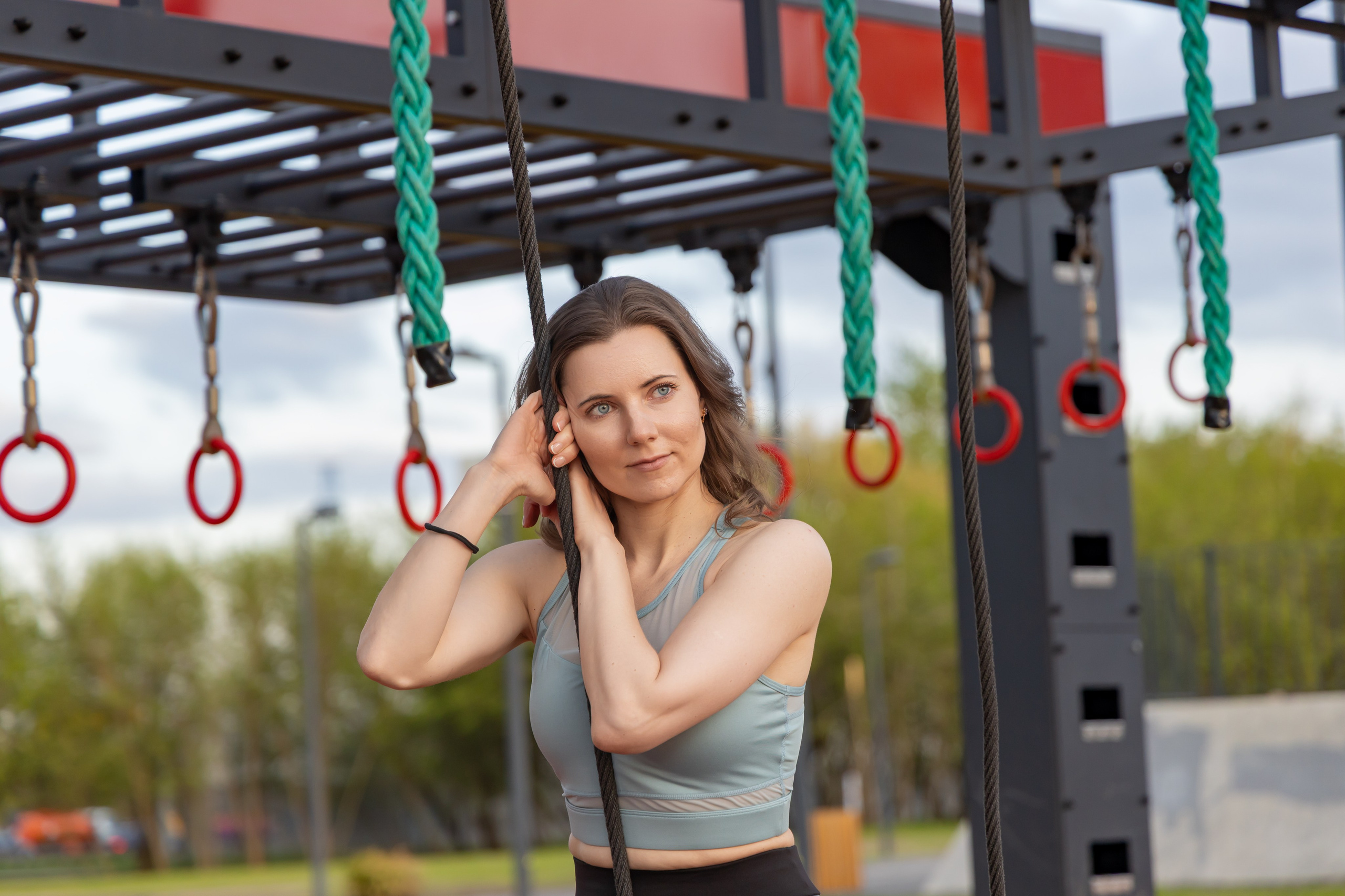 Фотосессия в стиле спорт #2 — Модель Ирина Елисеева. Репортажный, семейный и студийный фотограф в Москве Демин Алексей