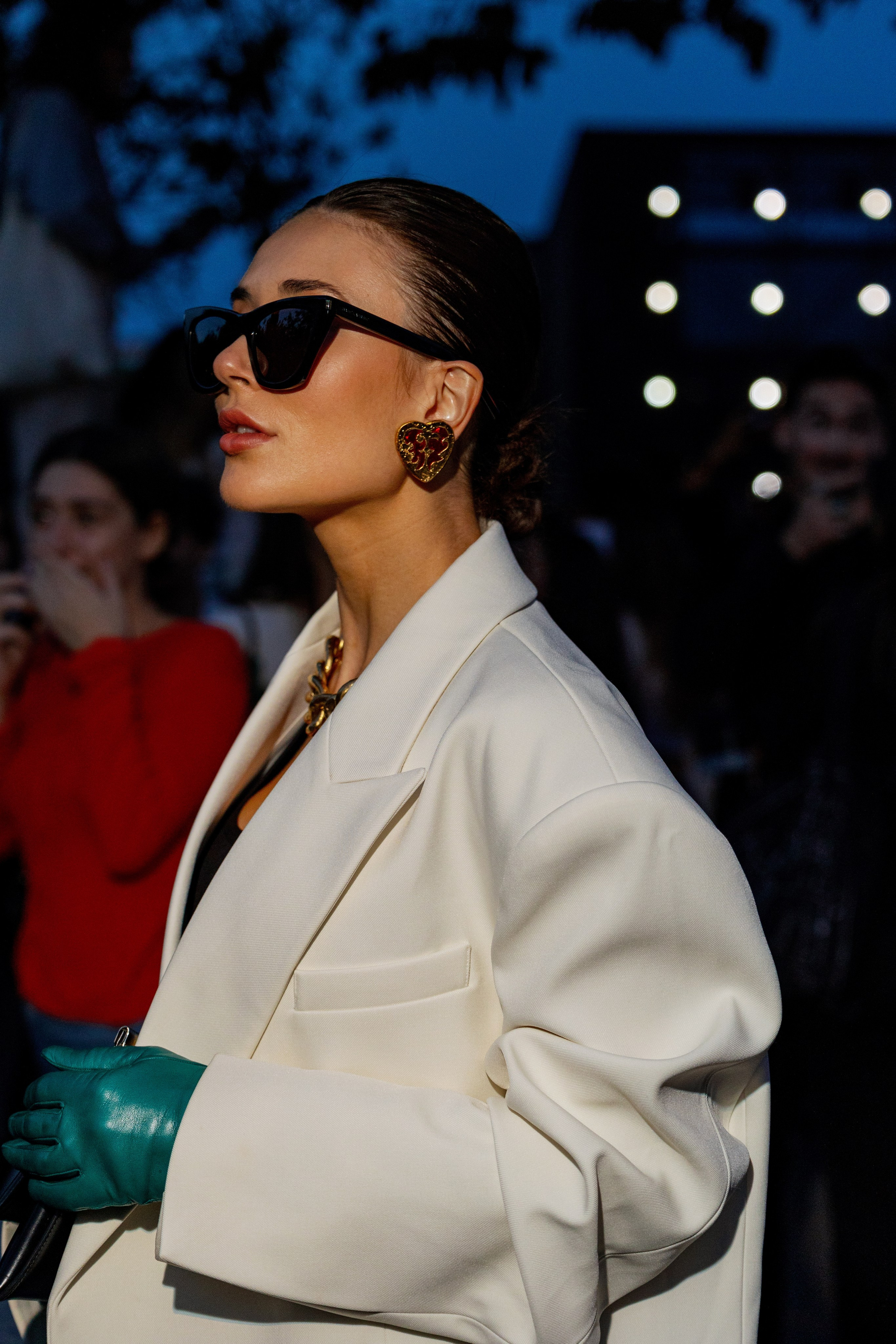 PFW SPRING SUMMER 2024 SAINT LAURENT. Photographer in Milan Ivan Goncharov