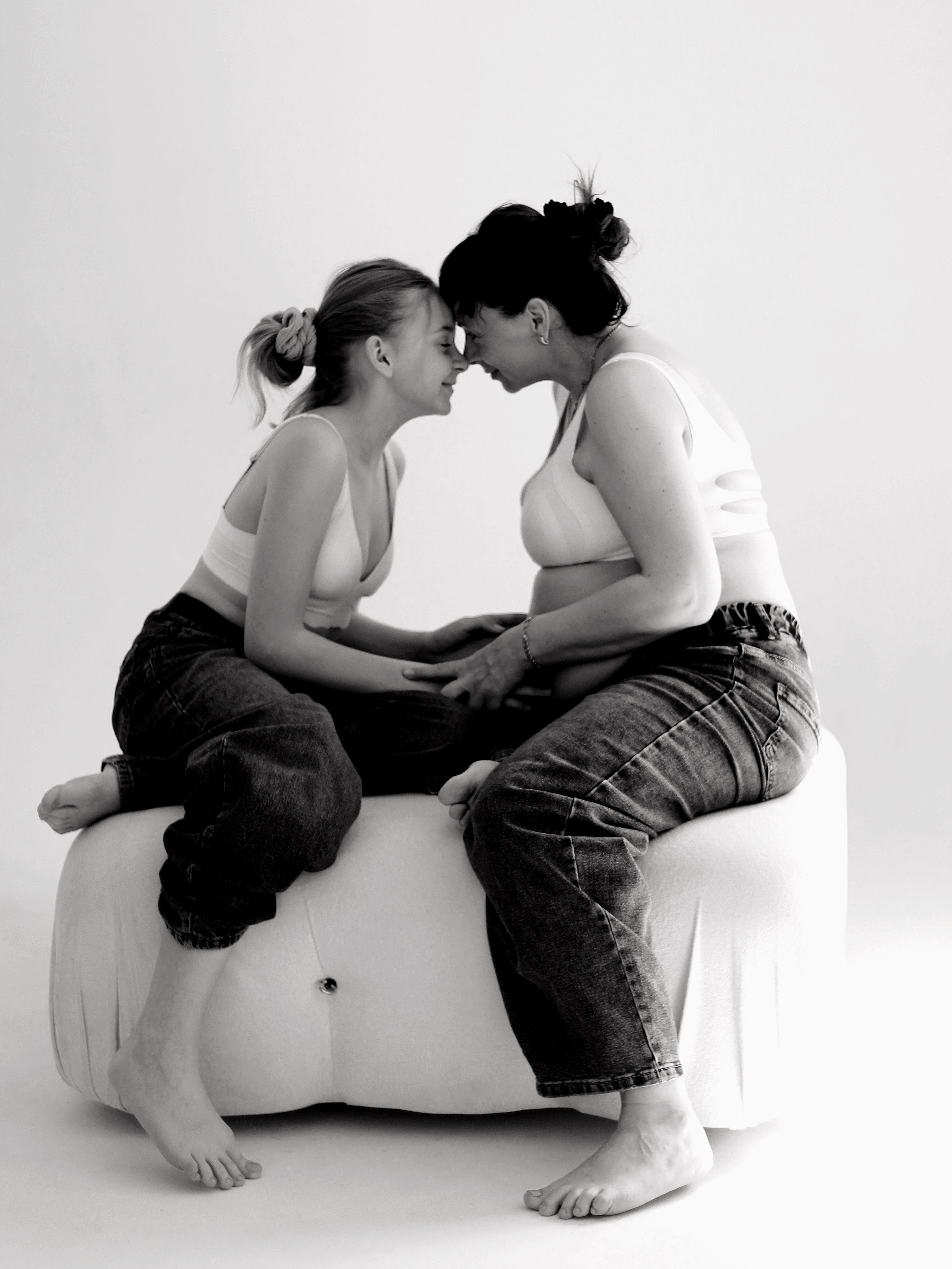 Мама и дочь. Photography Eva