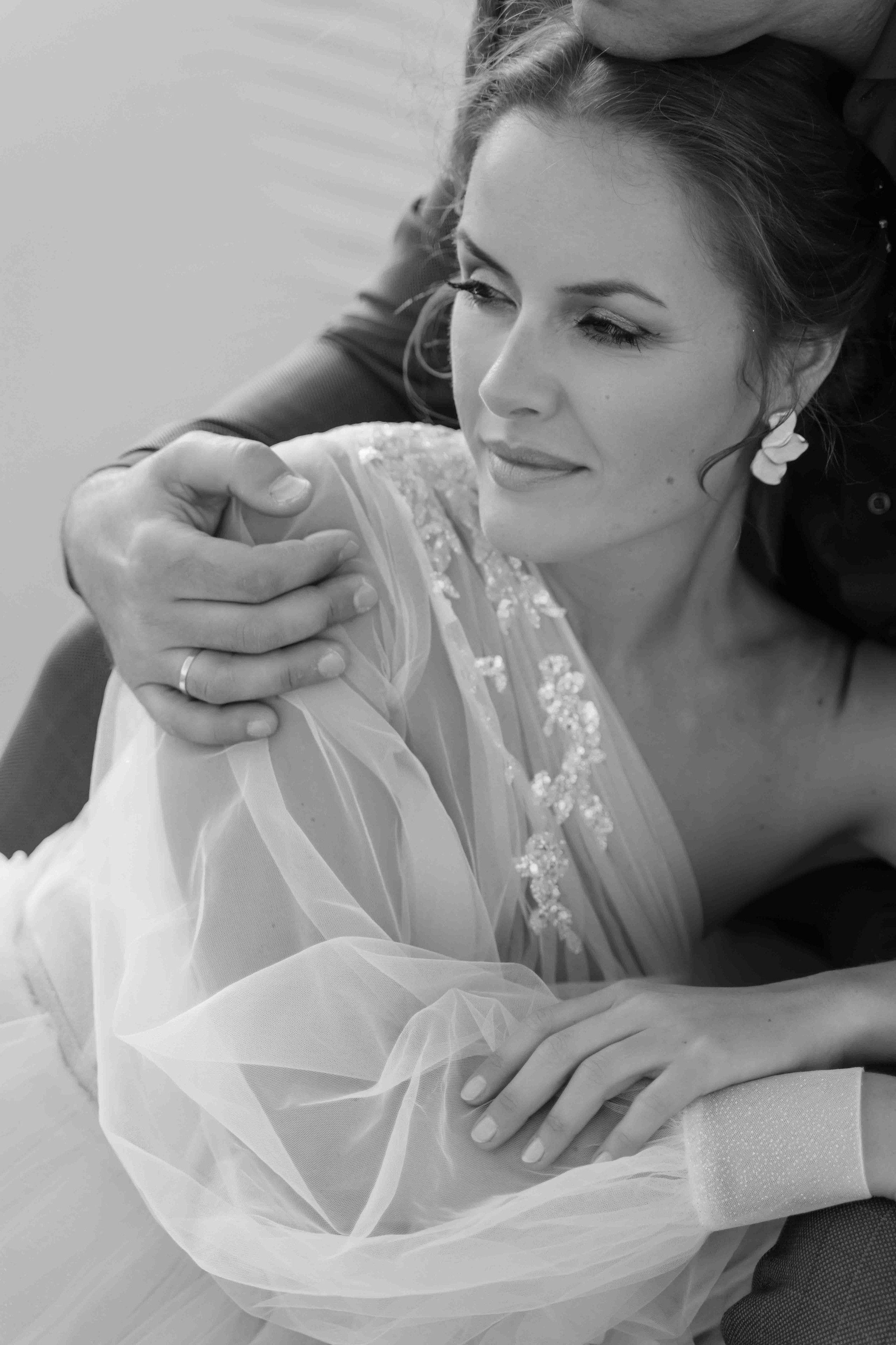 Свадебная фотосессия Олега и Кати на природе. Фотограф и видеограф в Москве и Абу Даби Мария Кулагина