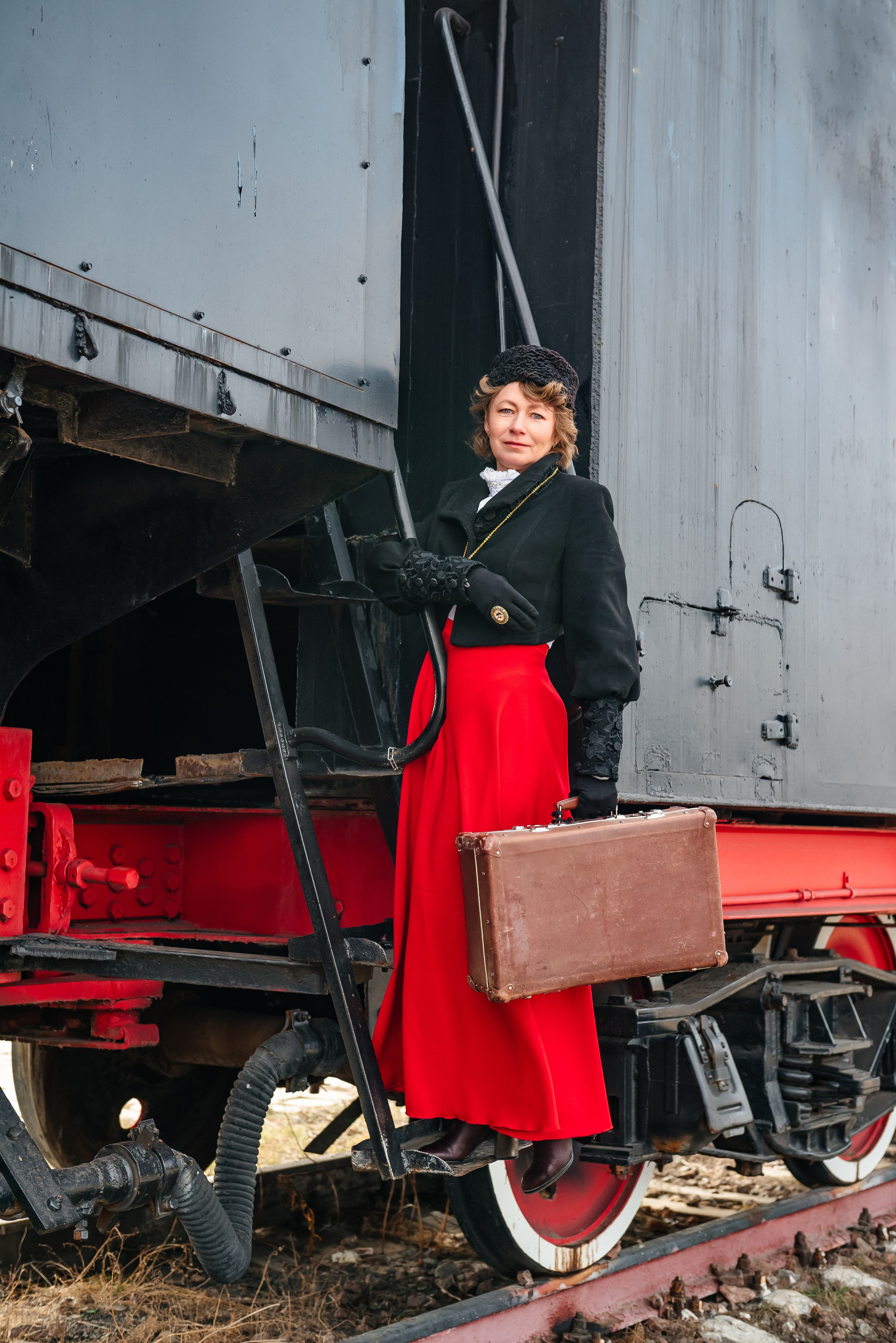 Наталья и Ретропоезд. Свадебный и семейный фотограф в Дзержинске Екатерина Шулакова