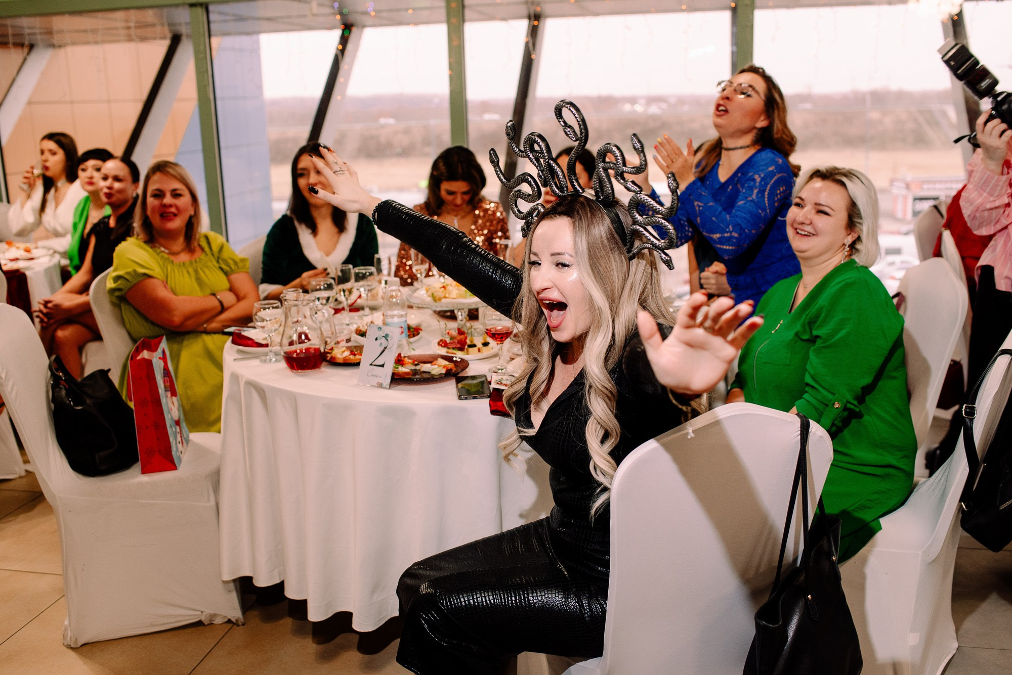 Новогодний завтрак в платьях. Семейный и свадебный фотограф в Рязани Лиза Голованова