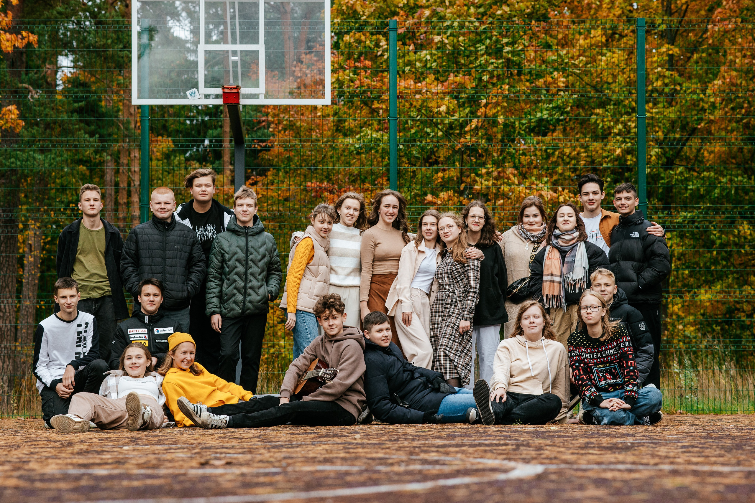 Выпускные альбомы в Луге/Школьные съёмки