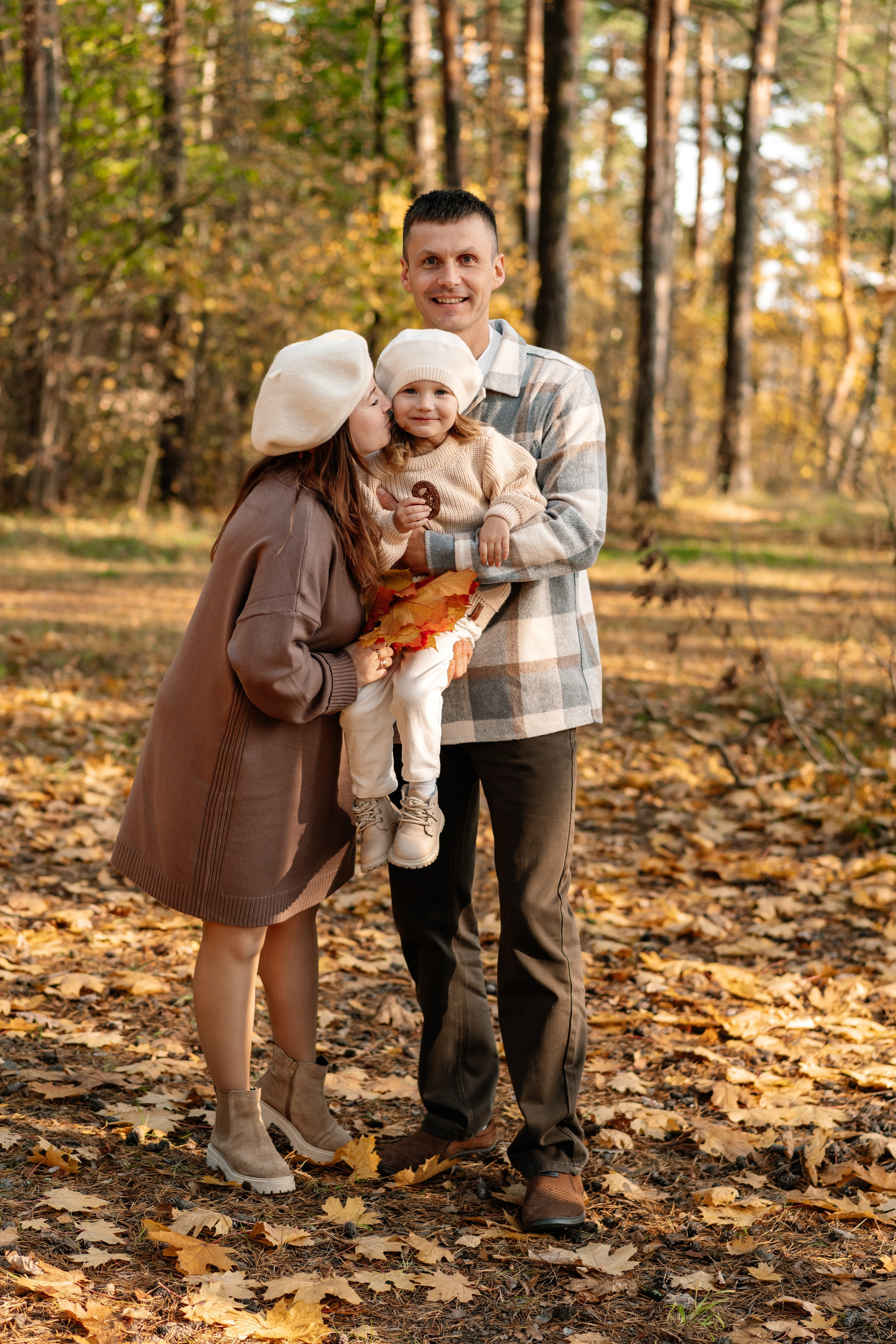 Осенняя фотосессия. Семейный фотограф Одинцово Москва Наталия Черенкова