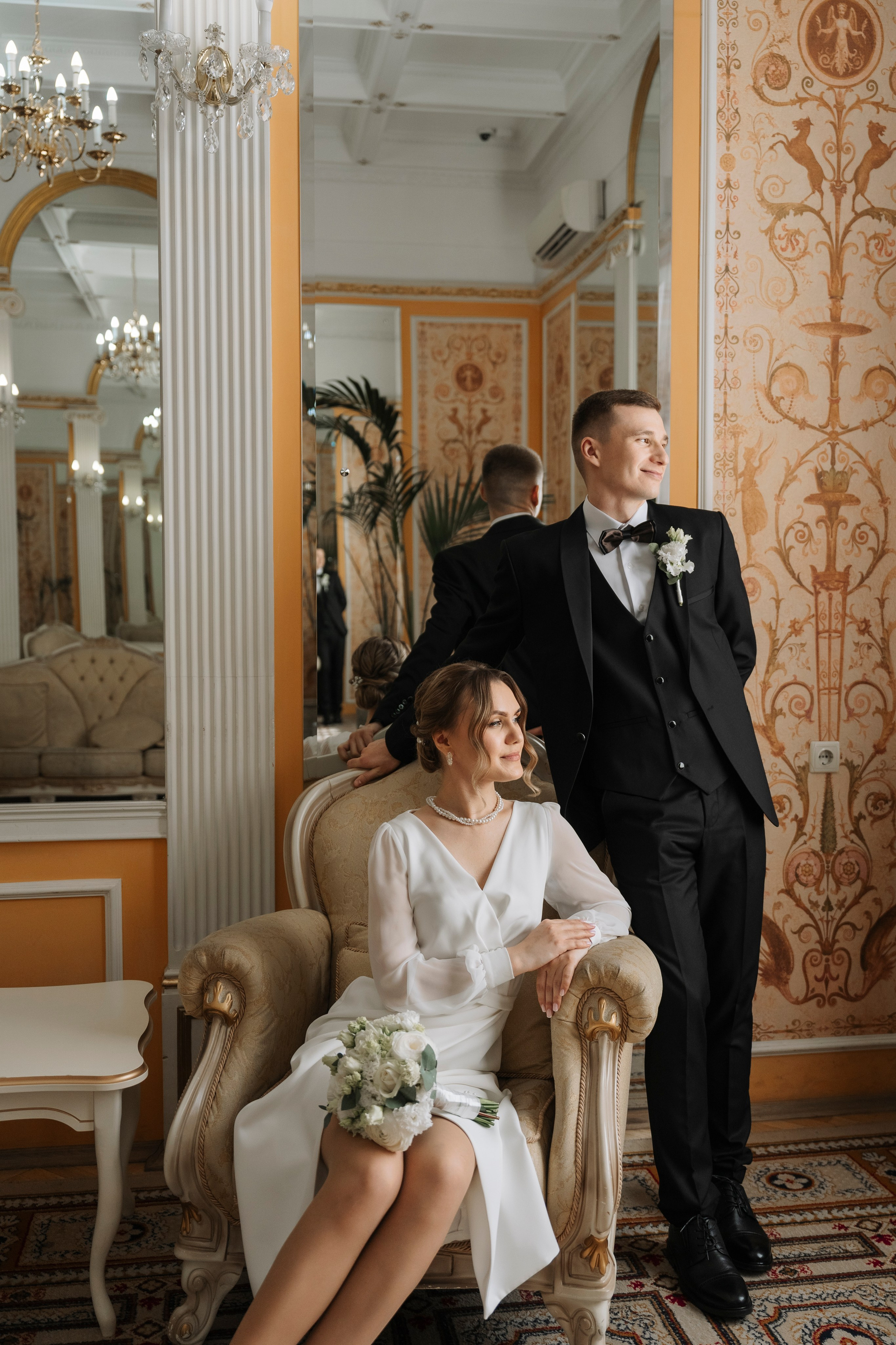 Алина и Александр. Свадебный фотограф в Москве Анна Полушина