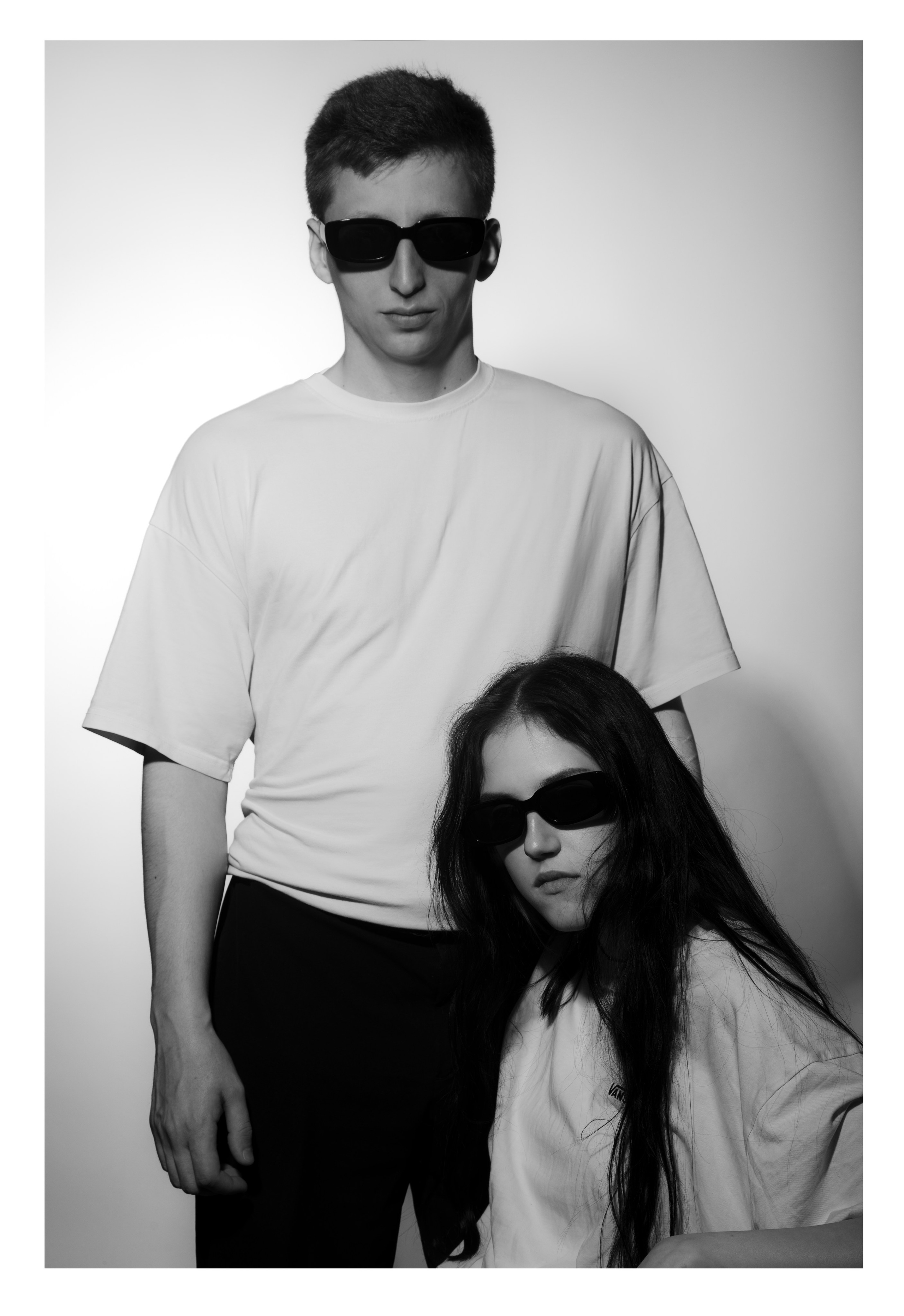 Лиза и Тема. Сандра Ковалева | ЧБ фотограф