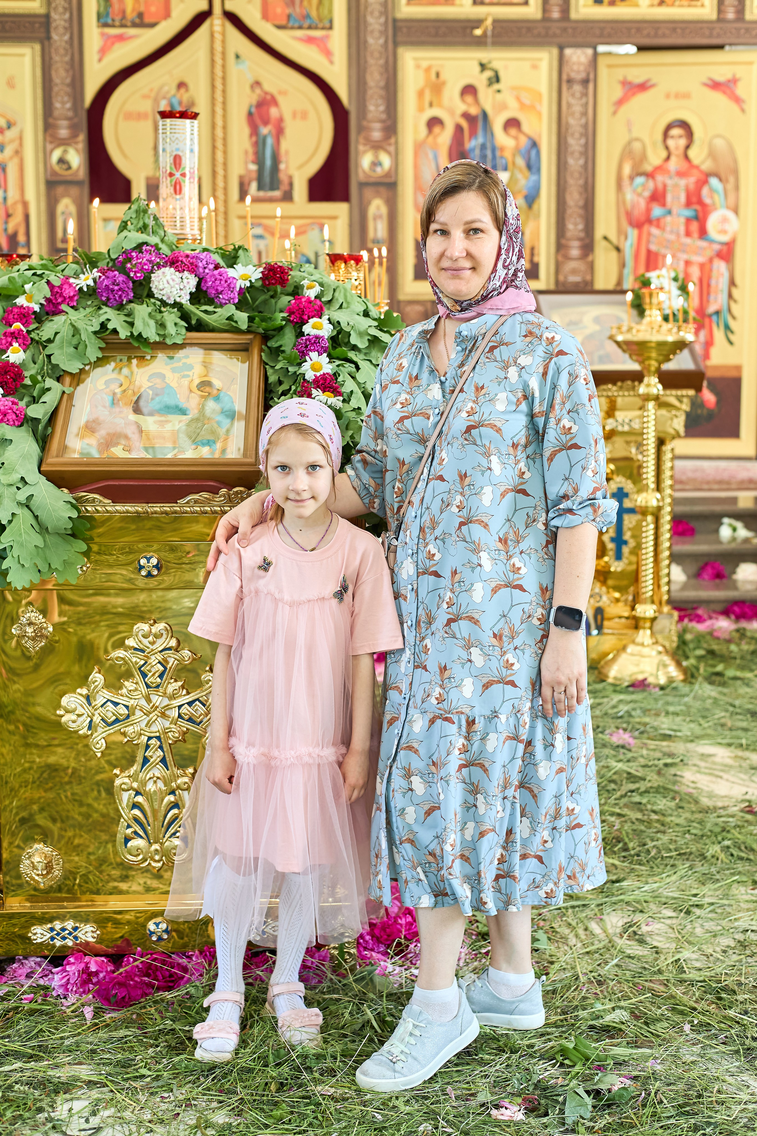 Троица в Церкви Троицы Живаначальной. Фотограф Анастасия Лёвушкина