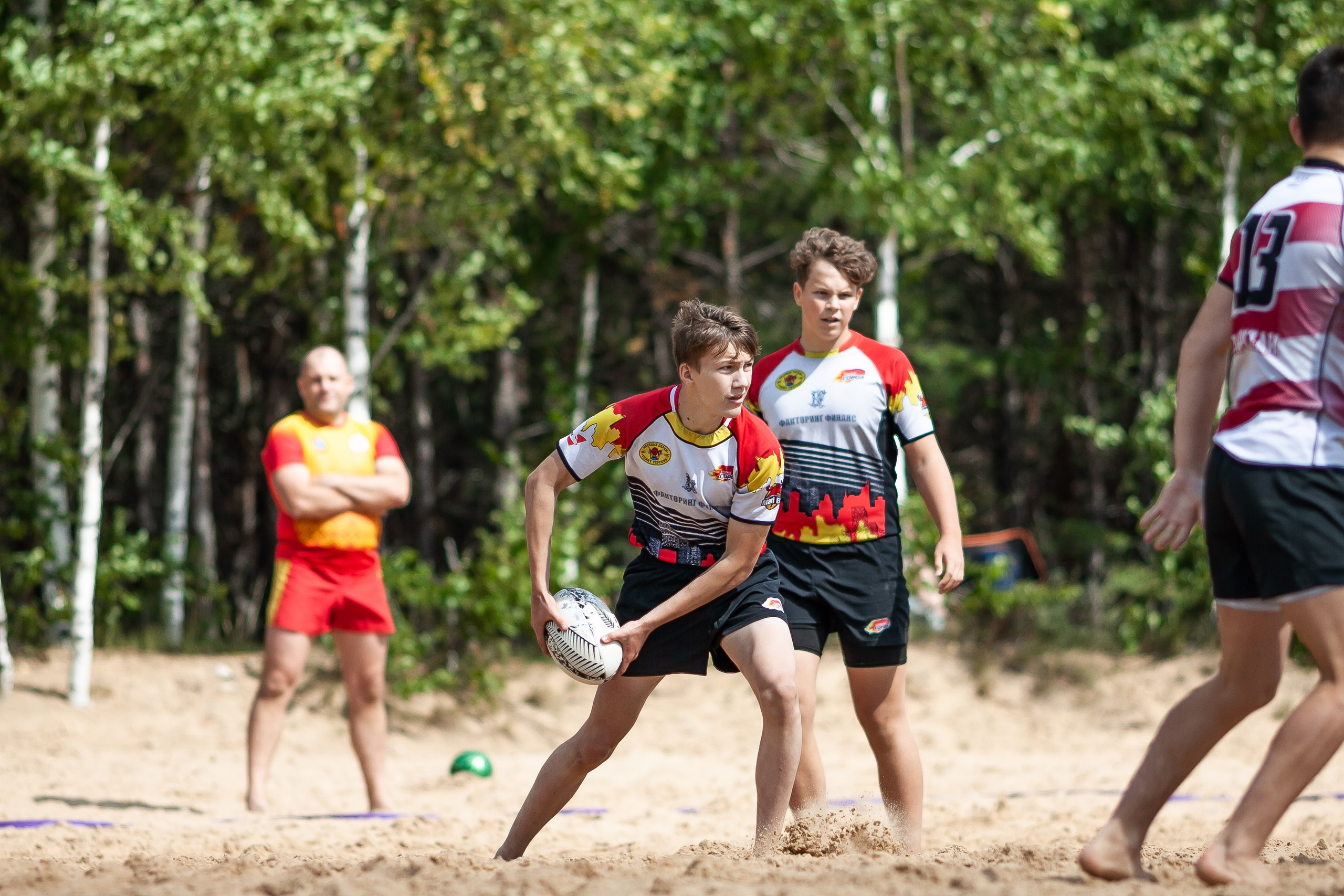 «Кубок «Молота» по пляжному Регби. Фотография