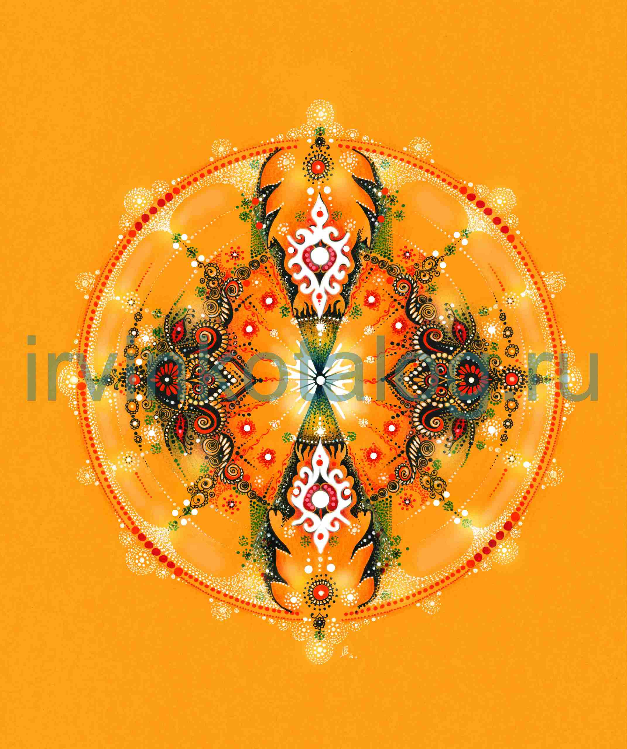 "Весеннее оживление" 22. 03. 17 , А3