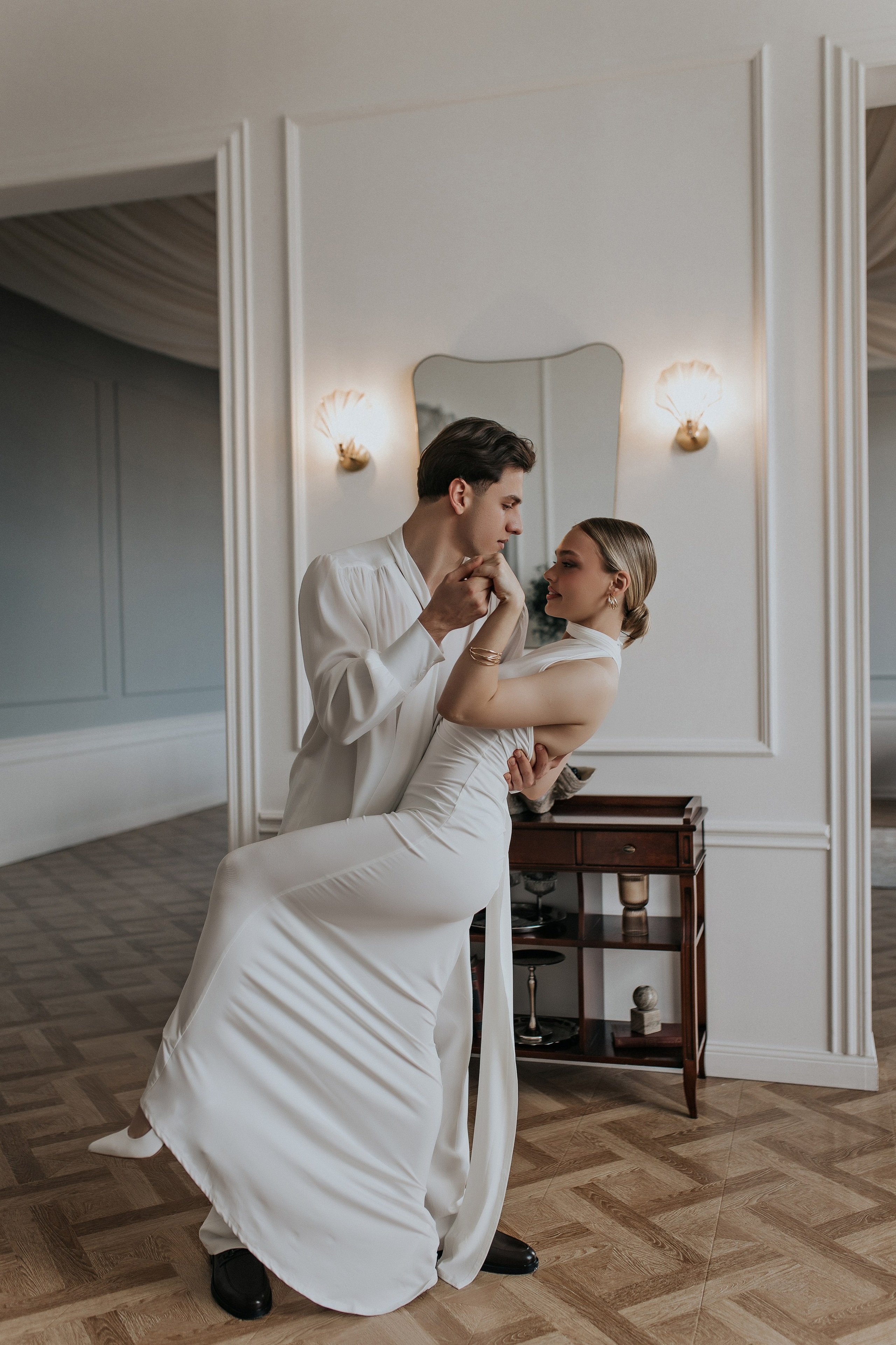 Свадебная фотосессия в студии