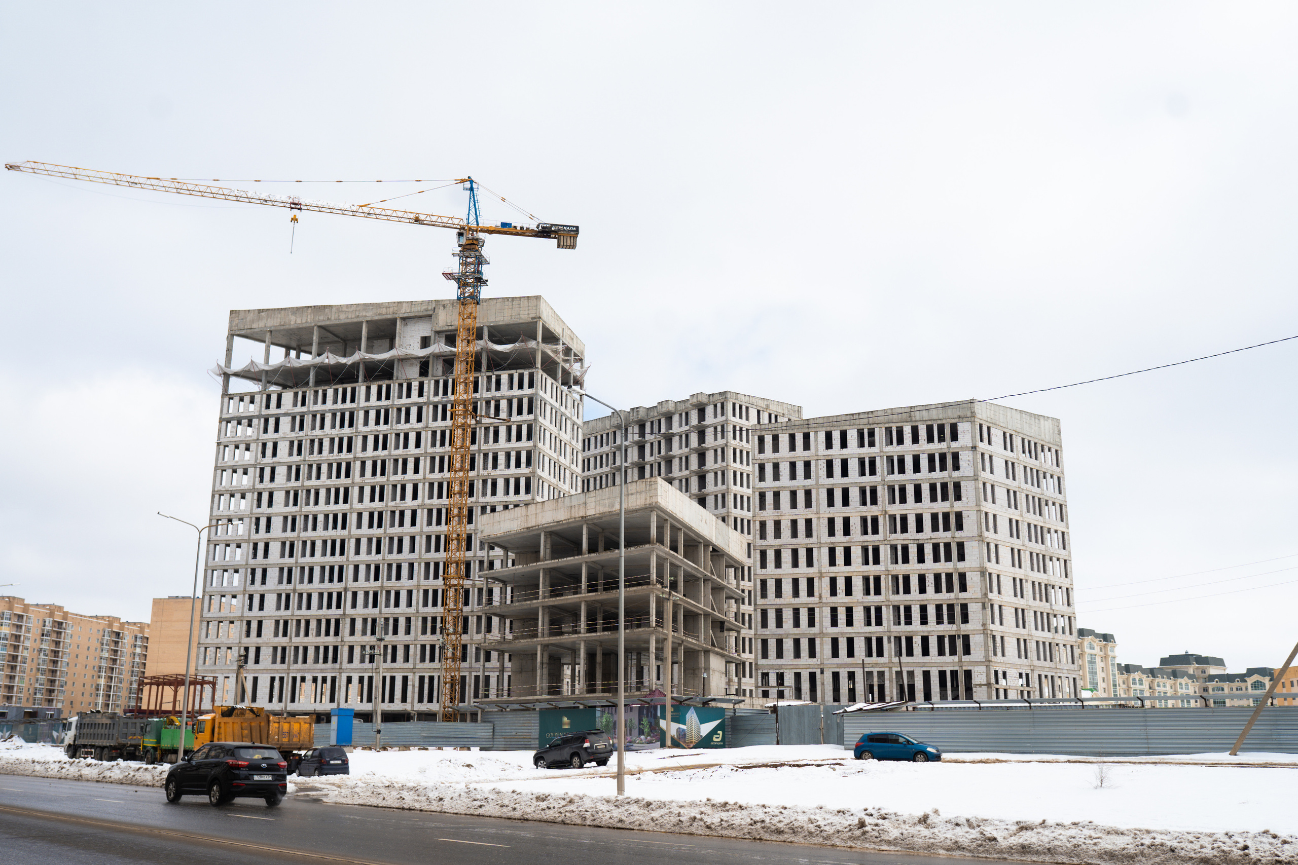 Ход строительства Golden Residence