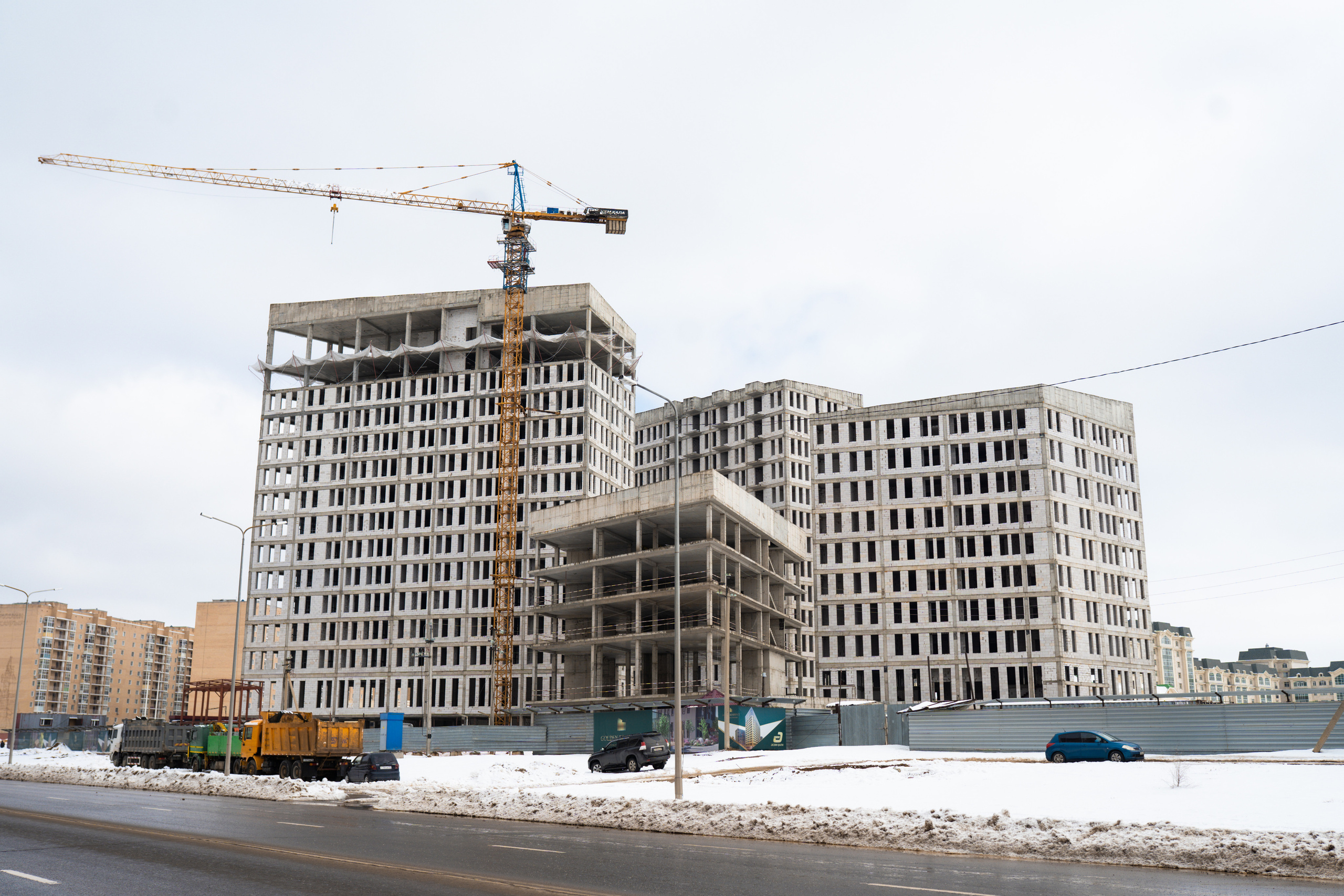 Ход строительства Golden Residence