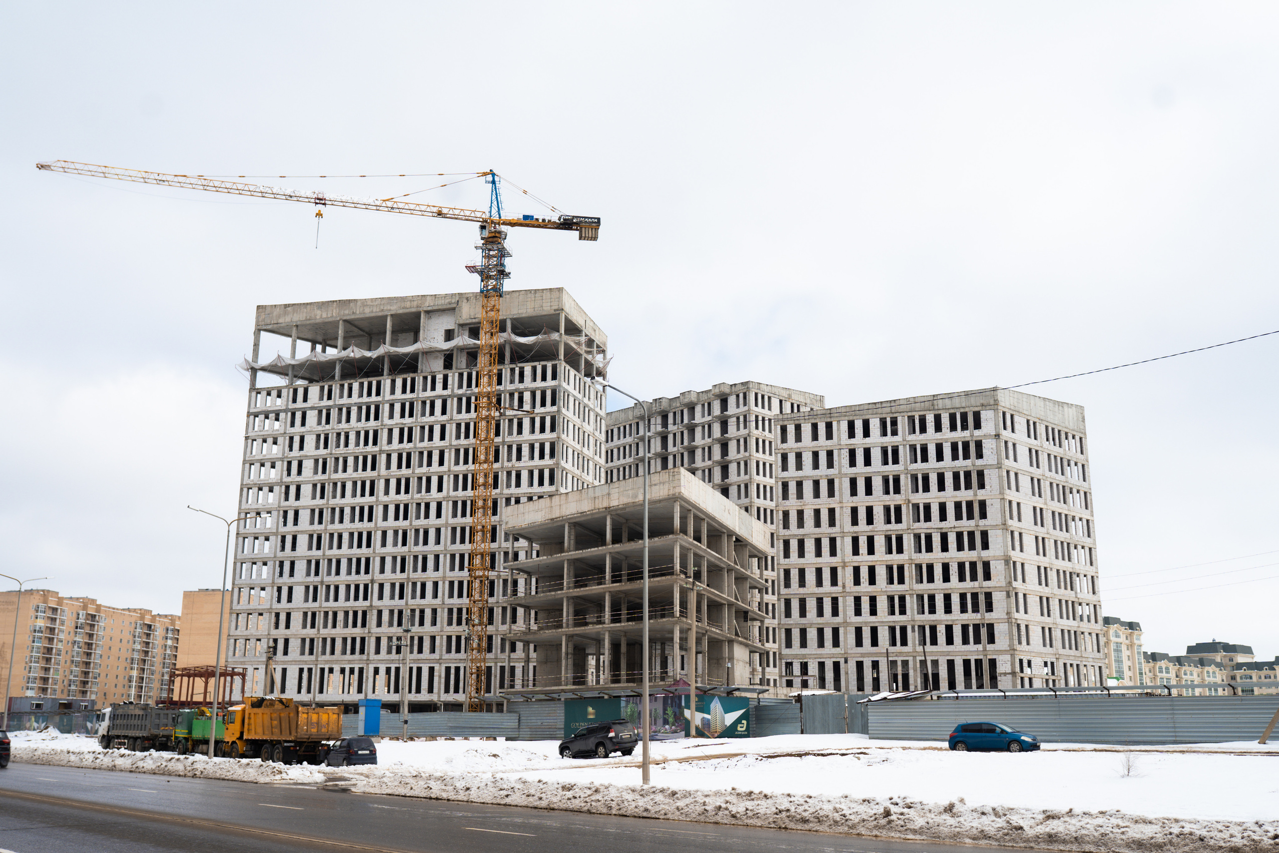 Ход строительства Golden Residence