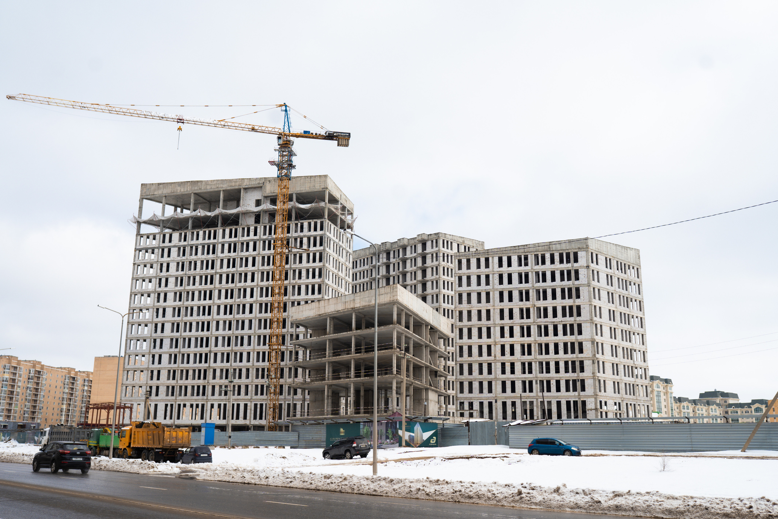 Ход строительства Golden Residence