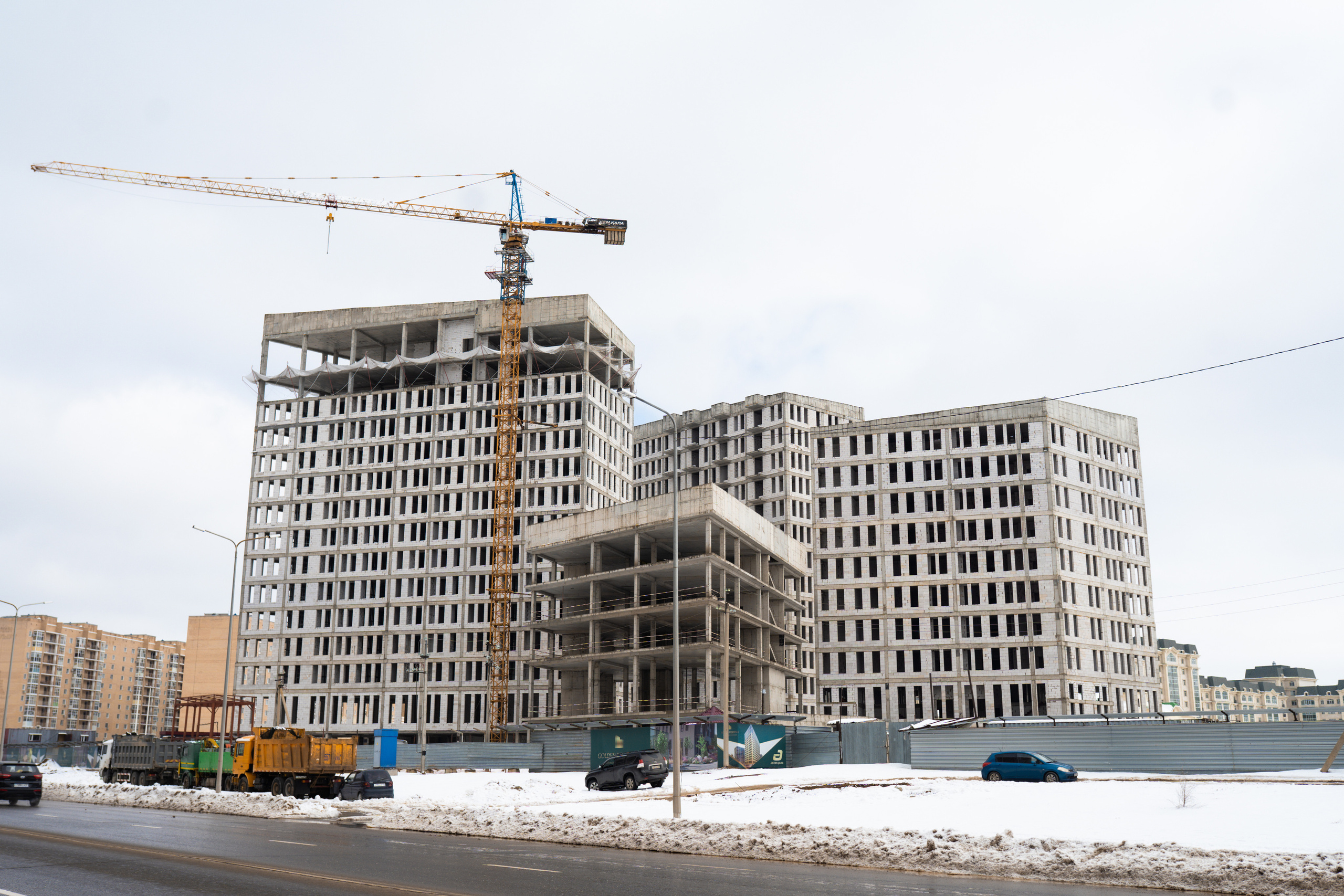 Ход строительства Golden Residence