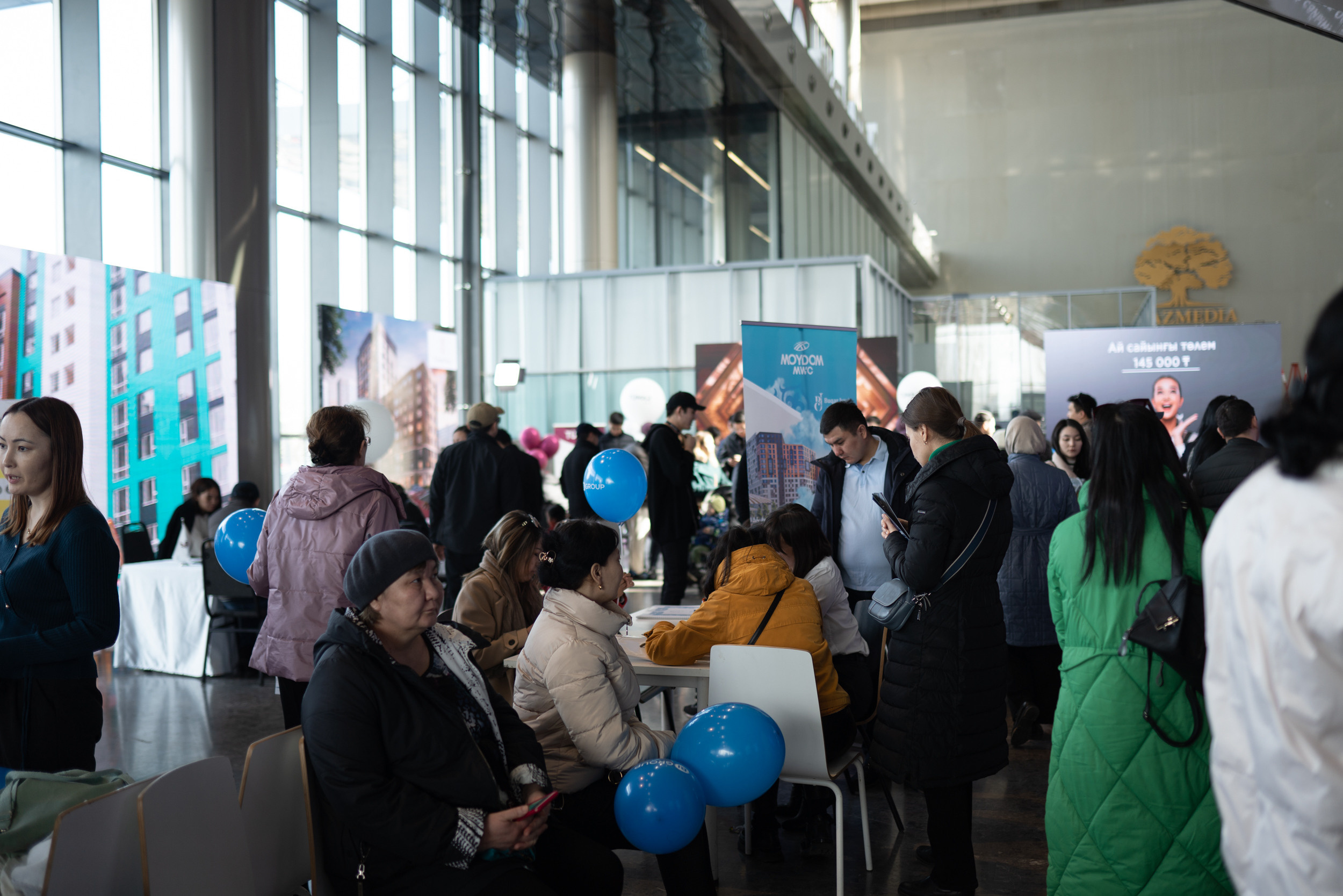 Фотоотчет с Выставки недвижимости SHANYRAQ