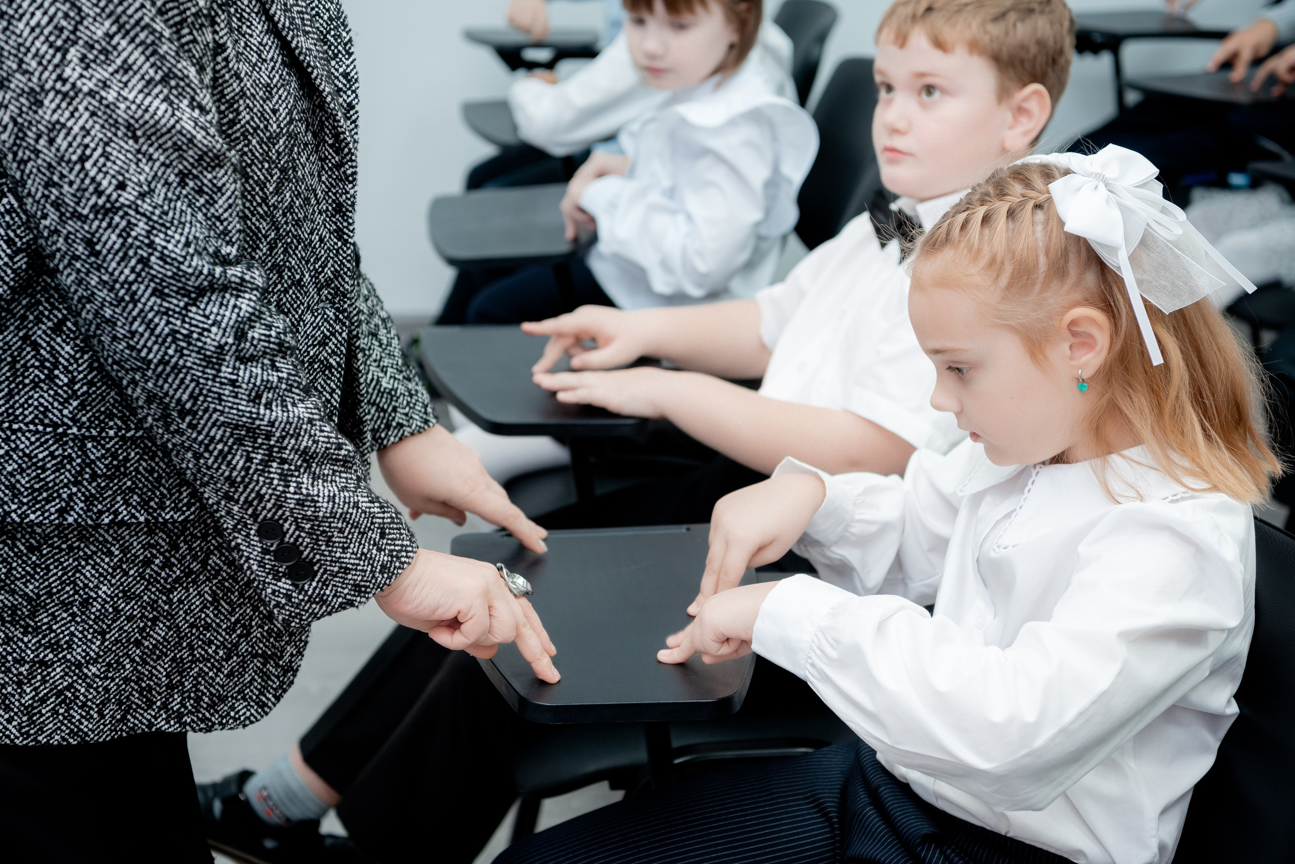 Открытый урок первоклашек в Школе. Фотограф в Волгограде и Волжском Александр Горбань