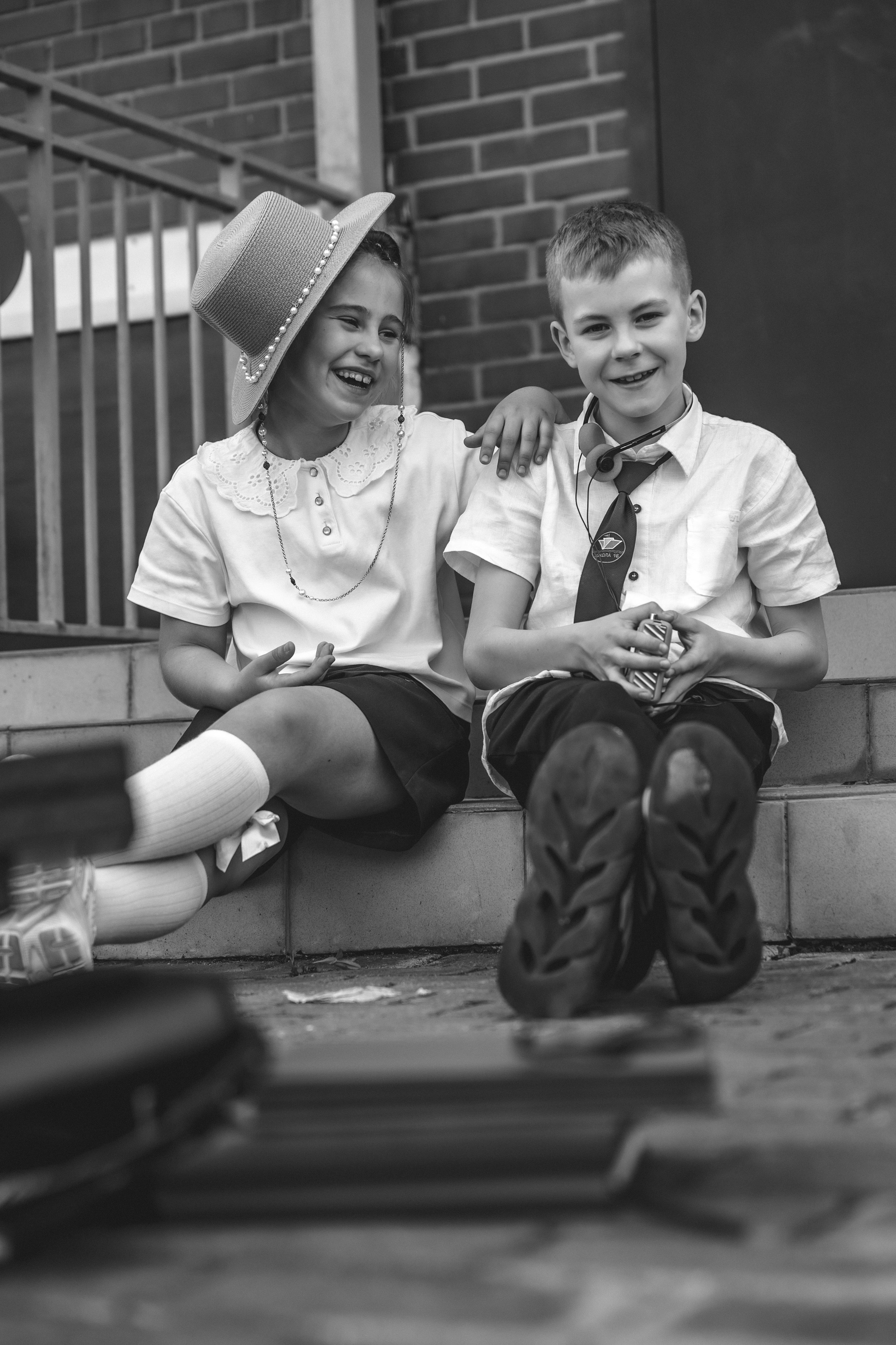 Фотозона на улице начальный класс. Фотограф со студией в Долгопрудном — Ольга Рагулина