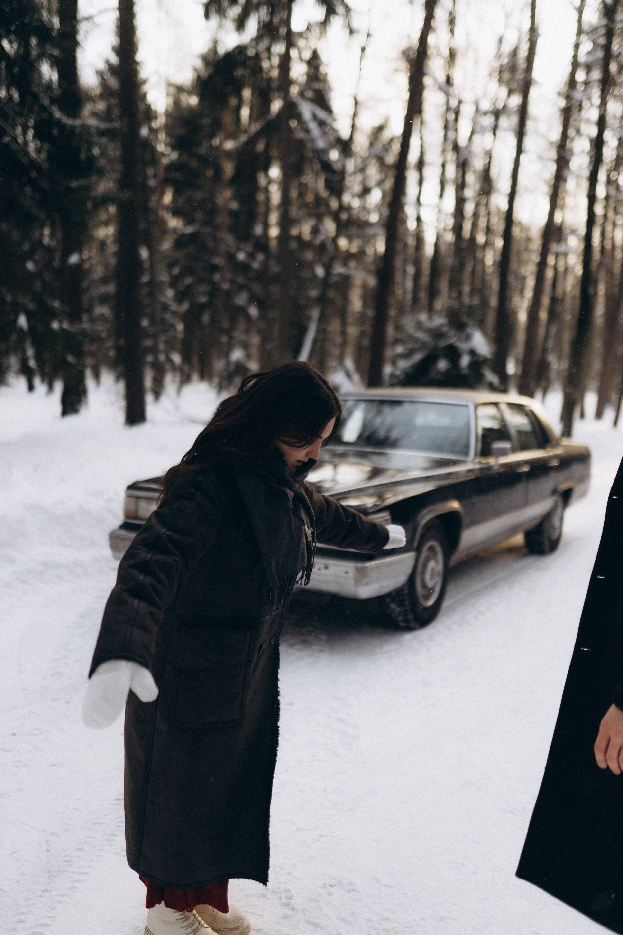 Парная зимняя история. Фотограф в Калининграде Саша Наместникова