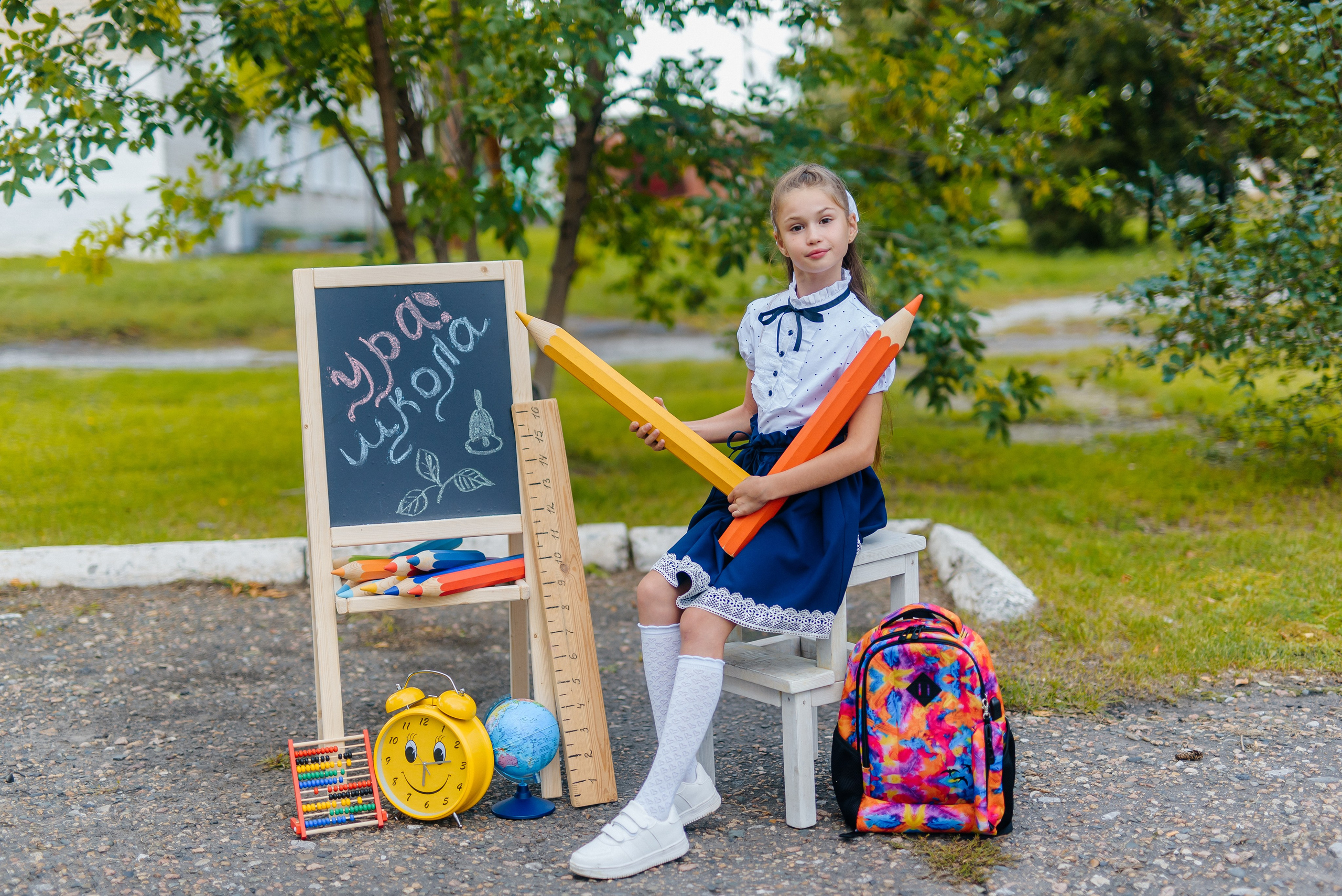 Фотопроект «Здравствуй, школа» (индивидуальный). Семейный фотограф в Барнауле