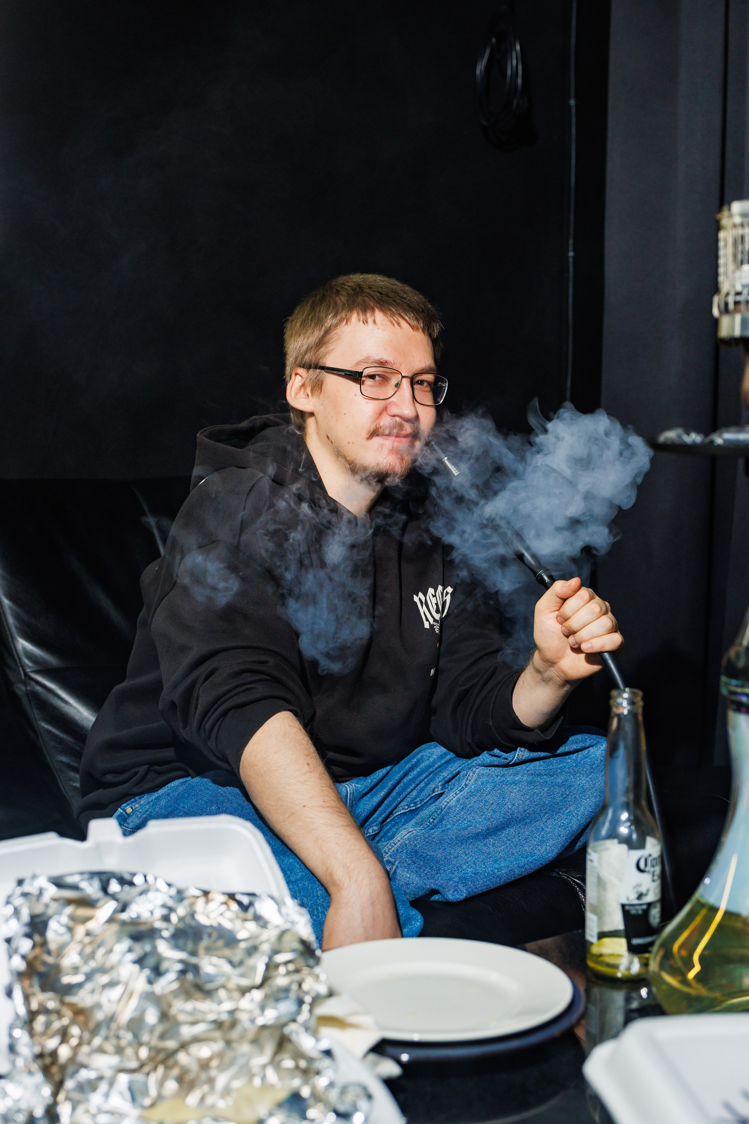 Вечеринка в караоке. Фотограф в Москве Дмитрий Емельянов