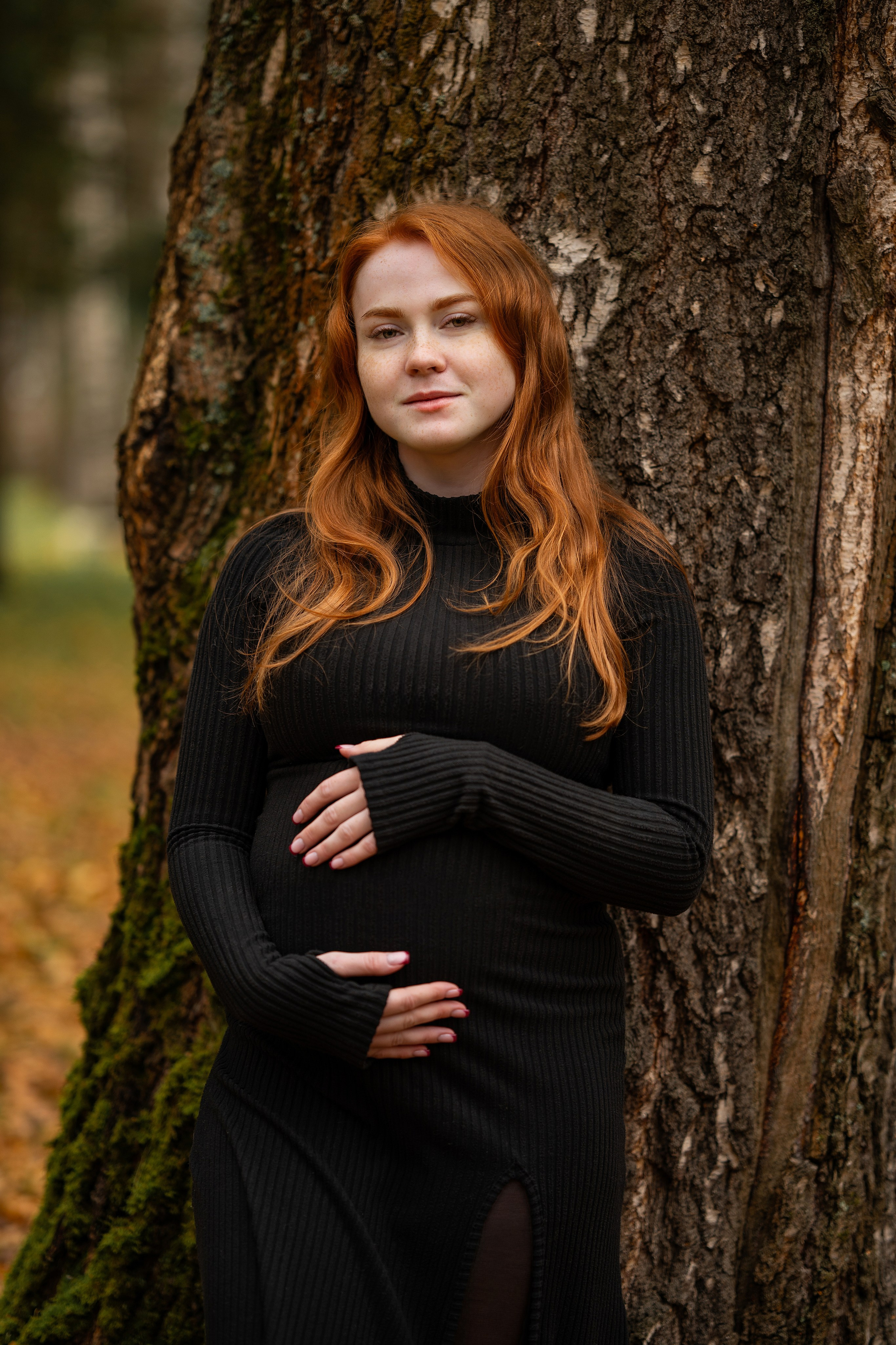 Мото-семья в ожидании. Творческий фотограф Вологда