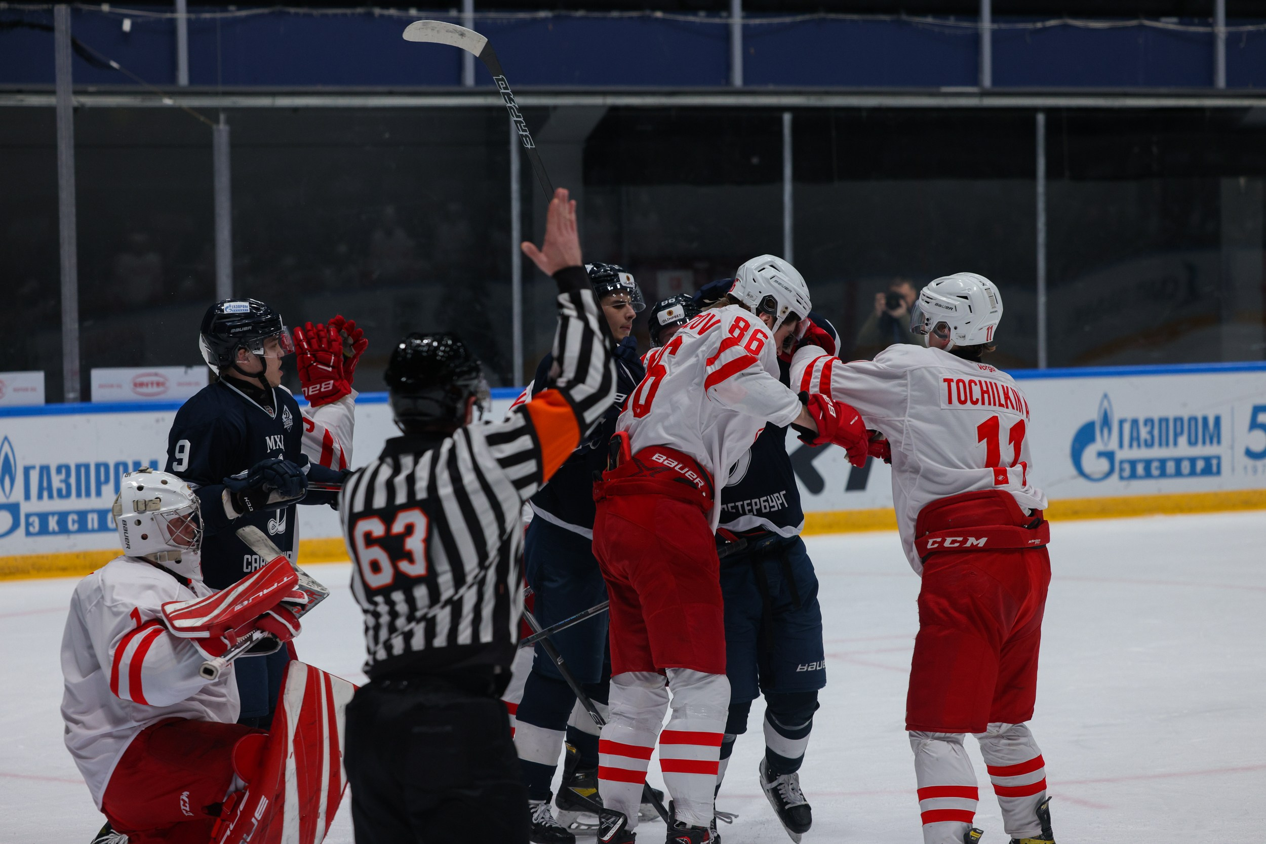 МХК Динамо — МХК Спартак. Фотограф Александр Заломаев