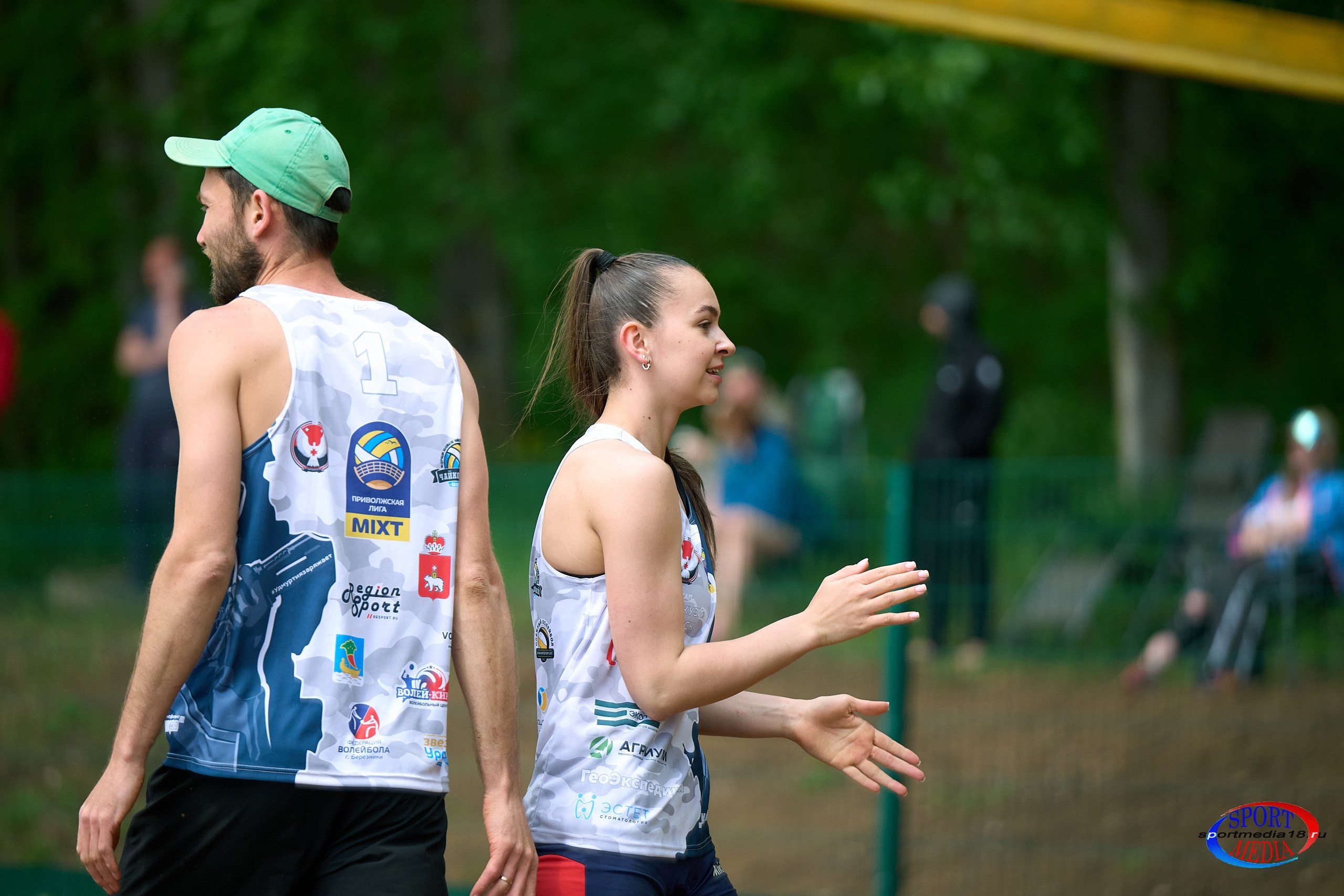 Пляжный волейбол. ПРИВОЛЖСКАЯ ЛИГА MIXT Ижевск 18.05.2025. Спортивный репортажный фотограф в Ижевске Сергей Мерзляков