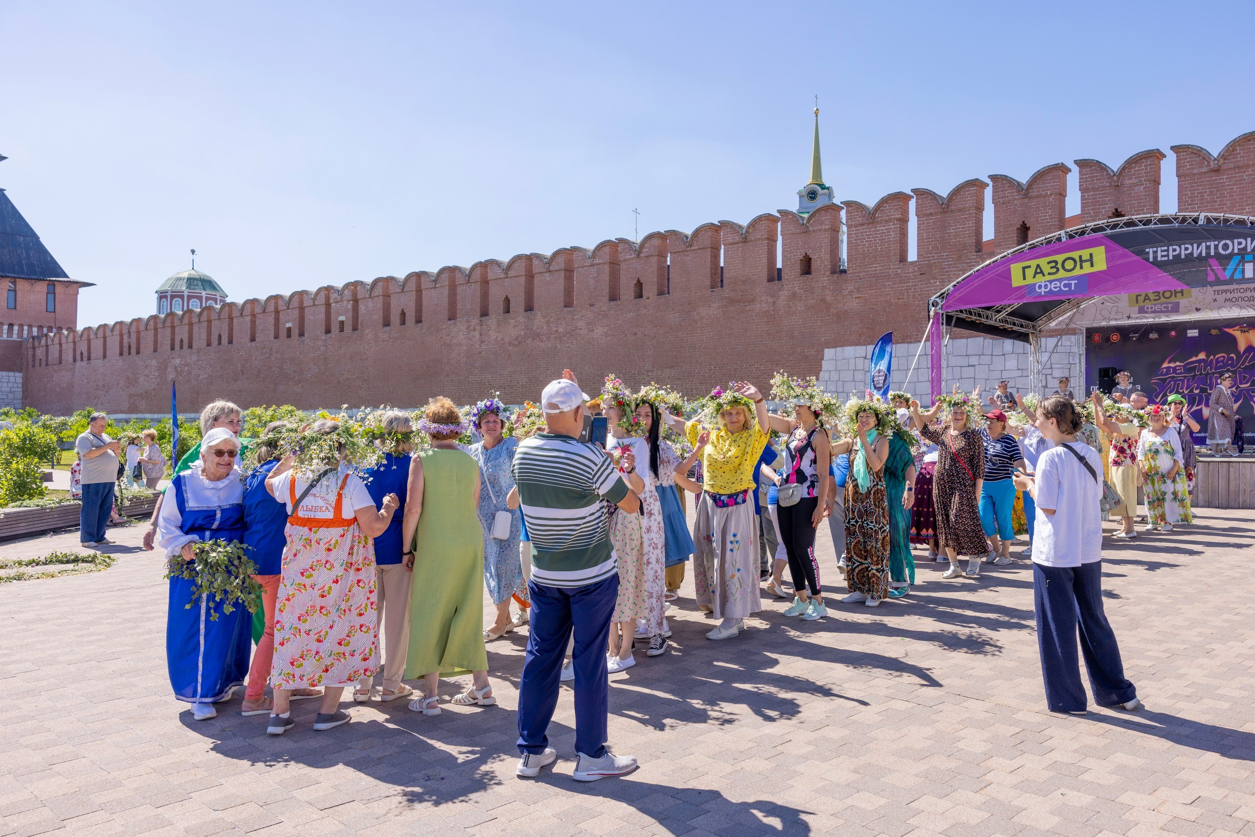 Фестиваль «Ромашковый хоровод». Северная ходьба. Фотограф в Туле Крупский АнДРей. Фотостудия «КАДР71» в Туле