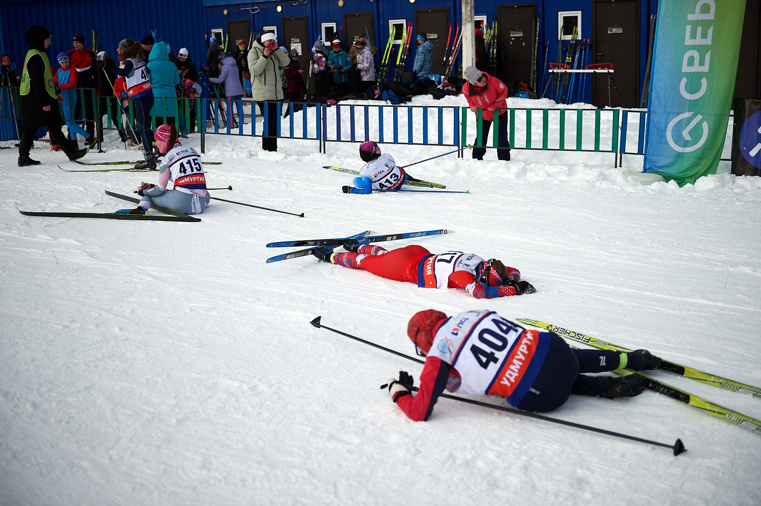 Всероссийские соревнования по лыжным гонкам «Пионерская правда». Ижевс. Спортивный репортажный фотограф в Ижевске Сергей Мерзляков