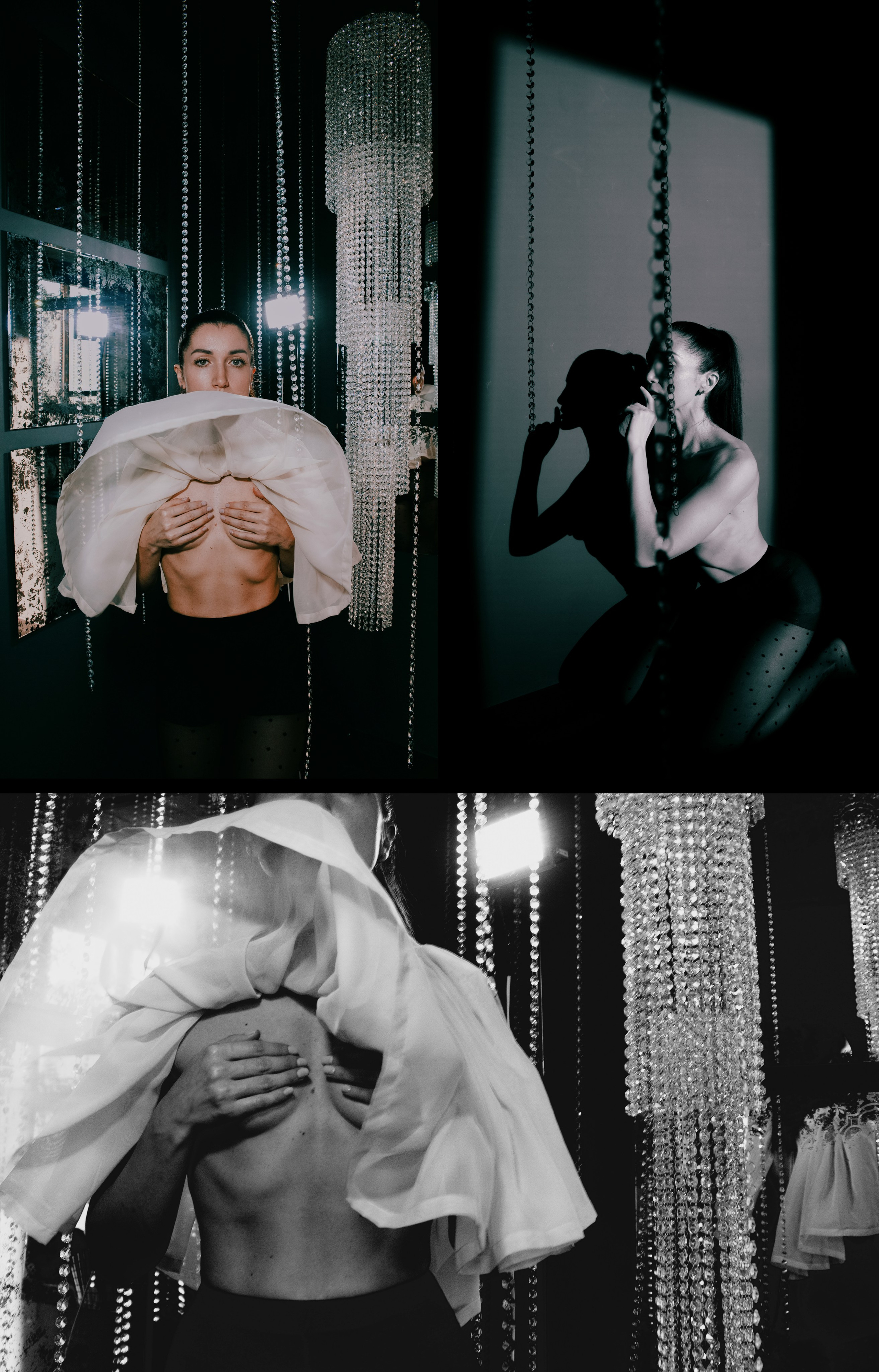 креативное фото девушки топлес