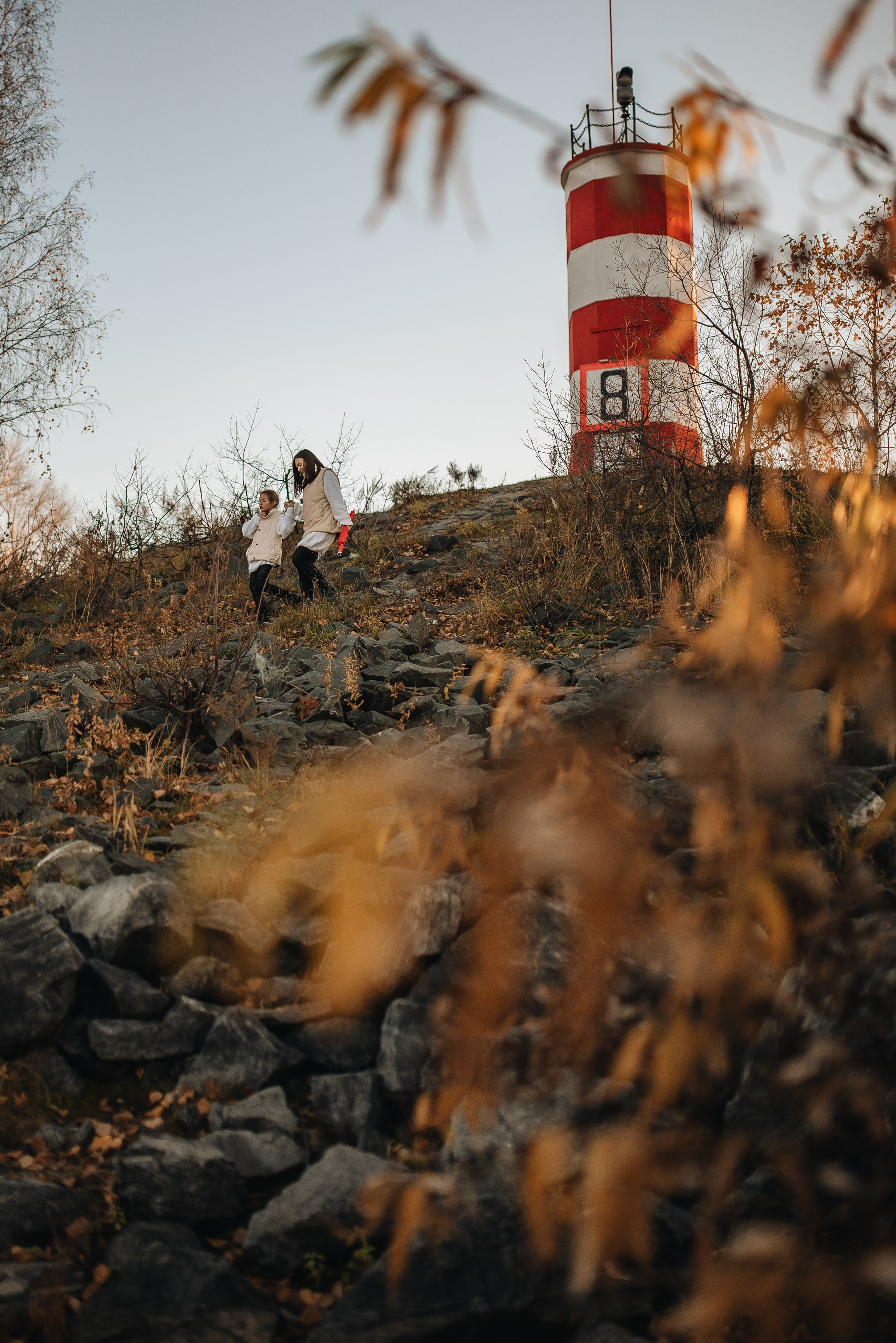 Катя и Варя (маяк). Семейная фотосессия в Новосибирске от фотографа Ольги Коваль