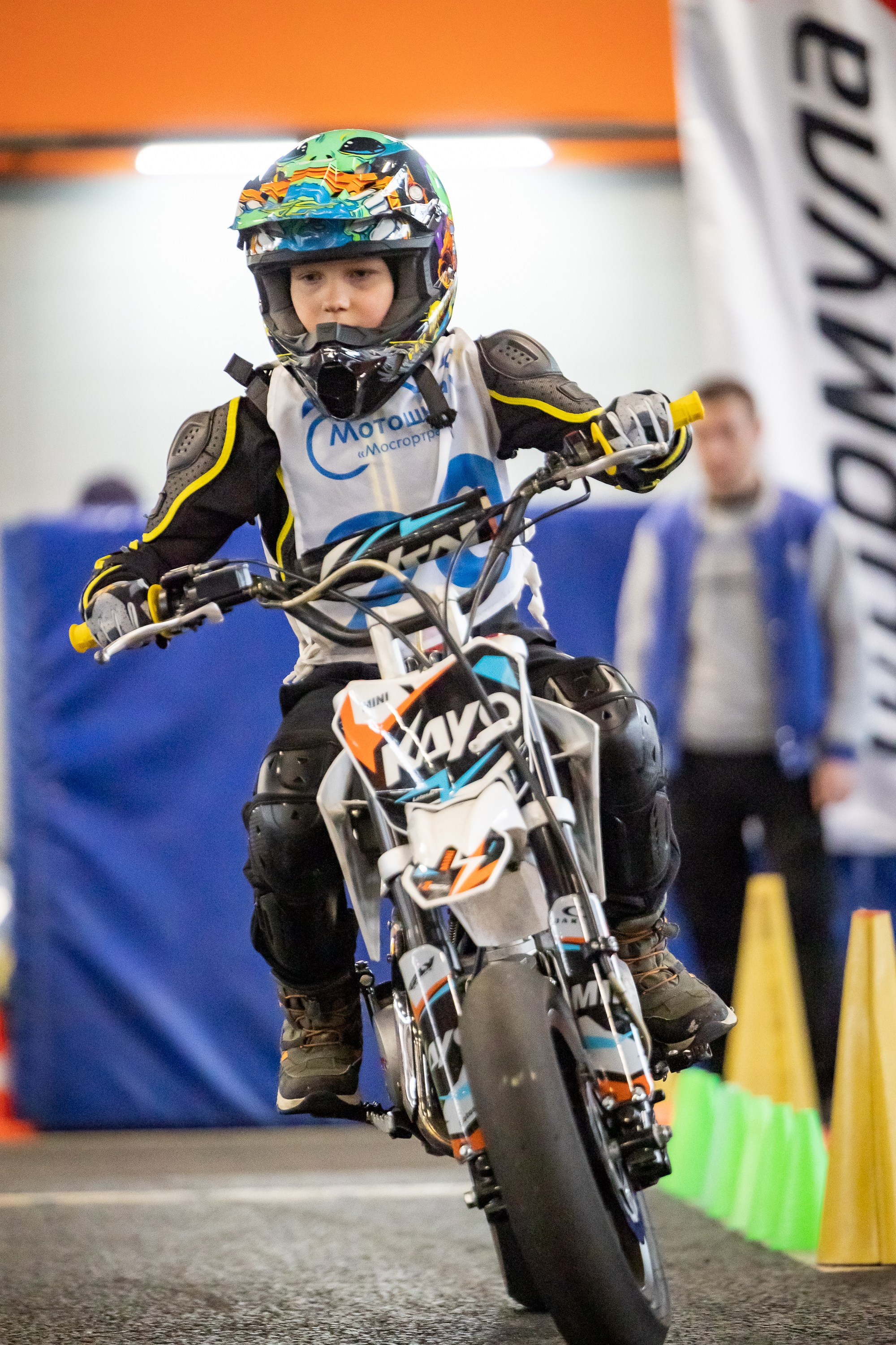 Соревнования в Мотошколе «Мосгортранс». Фотограф Владимир Охрименко