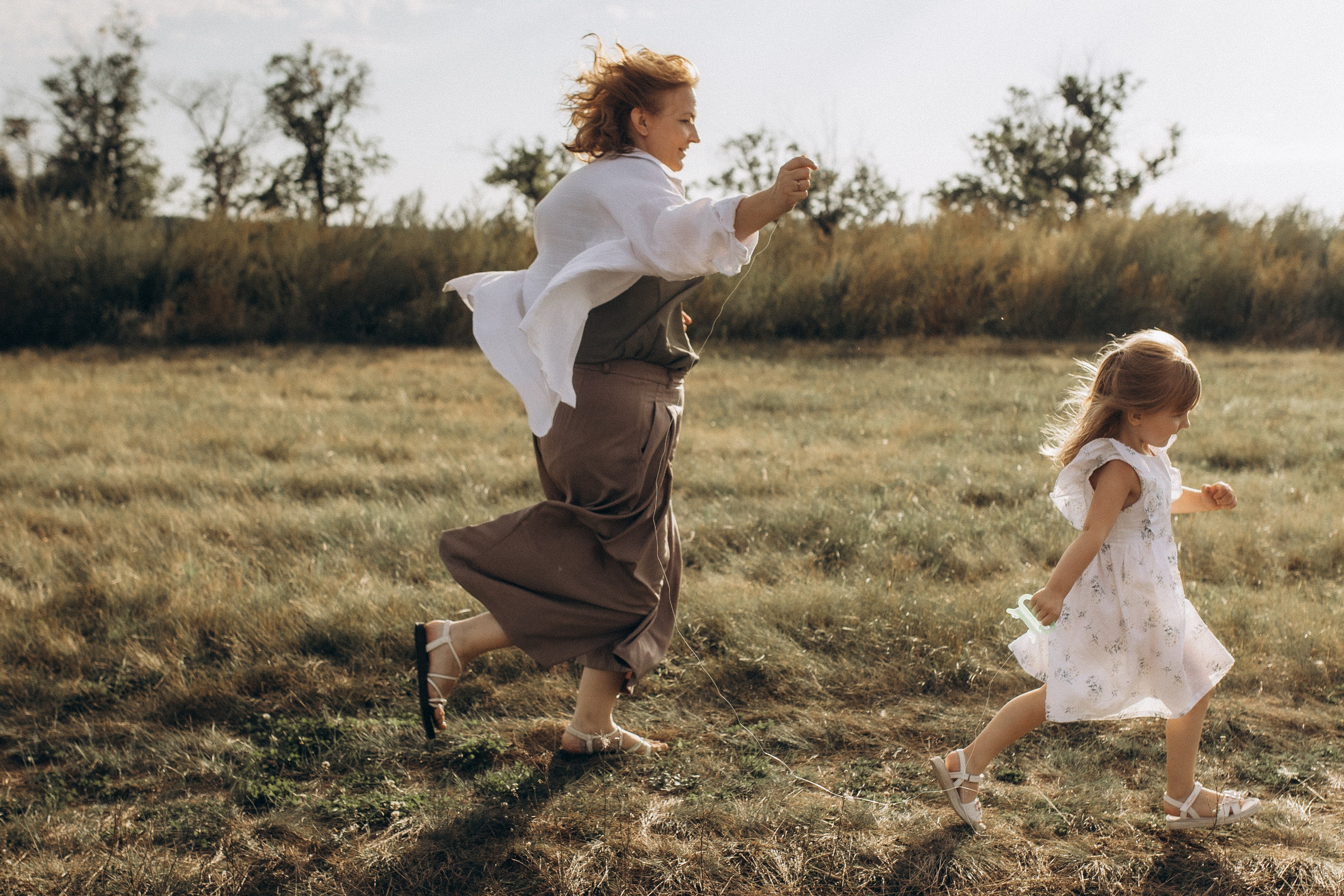 Летняя история в поле. Семейный фотограф lifestyle в Новосибирске Елена Шпилевая