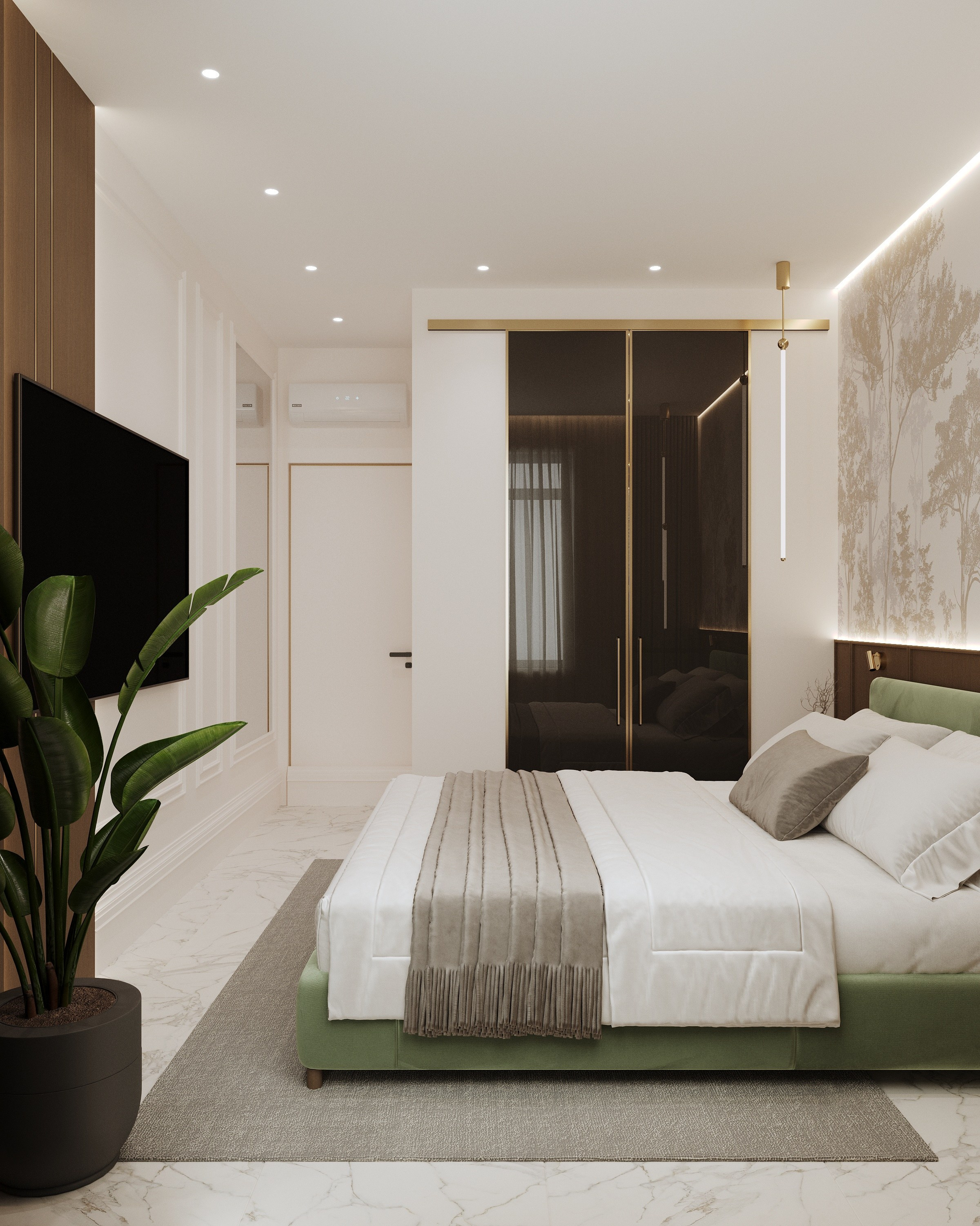 SPB| KLM 61 м². 3d визуализатор Анастасия Науменко