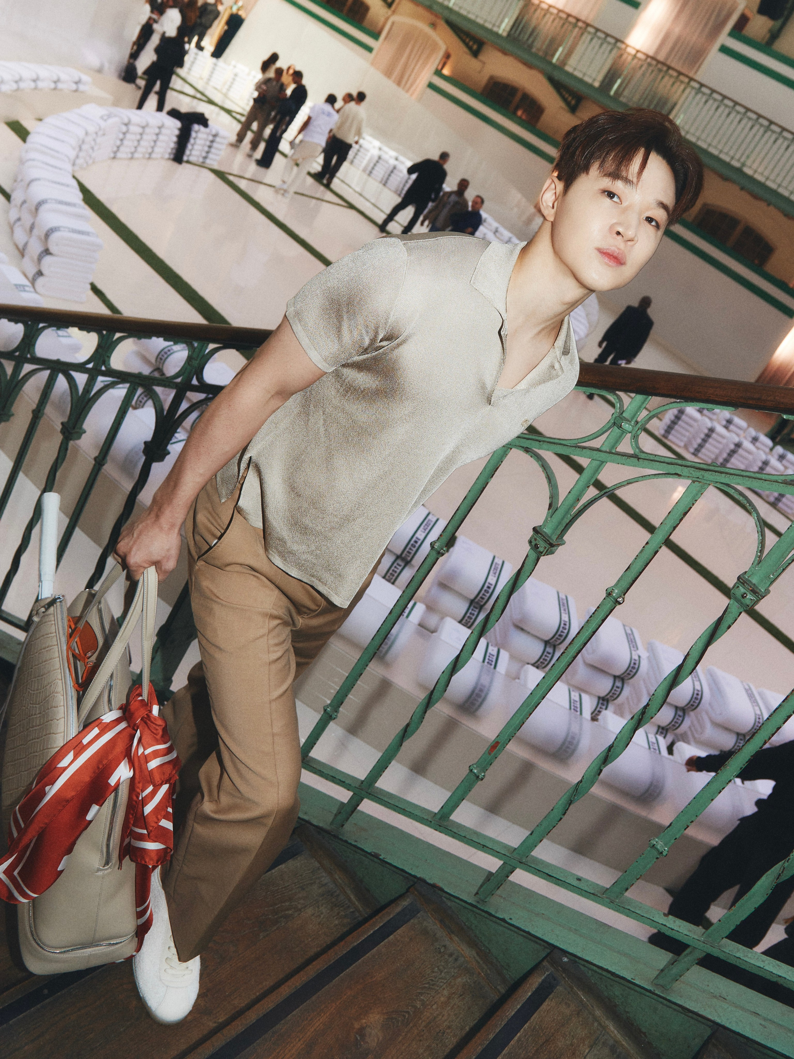 HENRY LAU x Lacoste. Photographer Daria Ilkevich