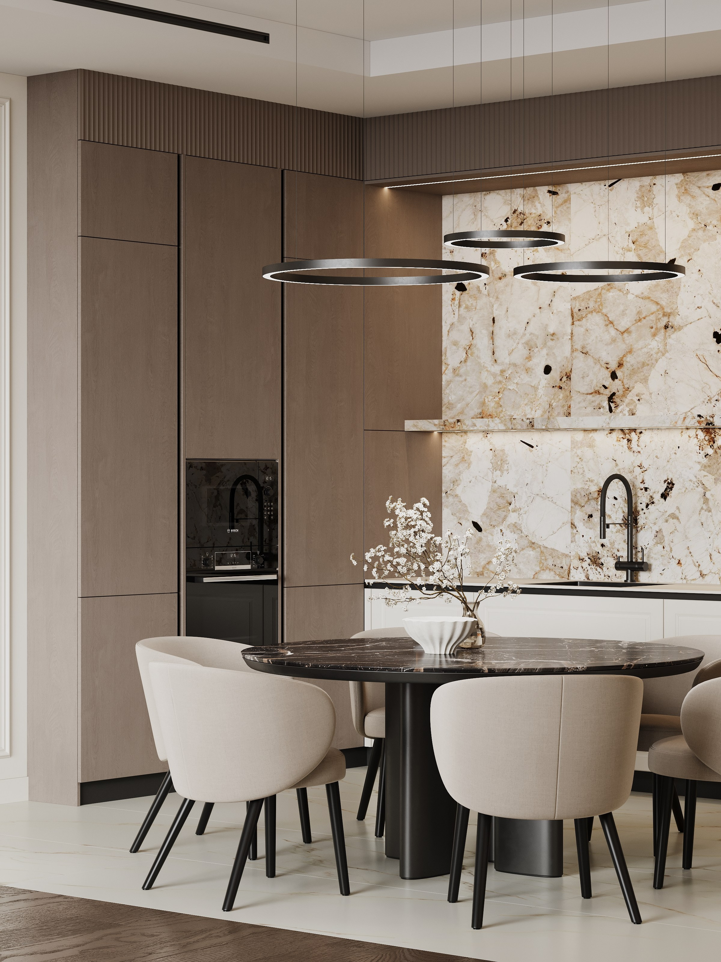 Appartment 130 sq m. Профессиональный дизайнер интерьера