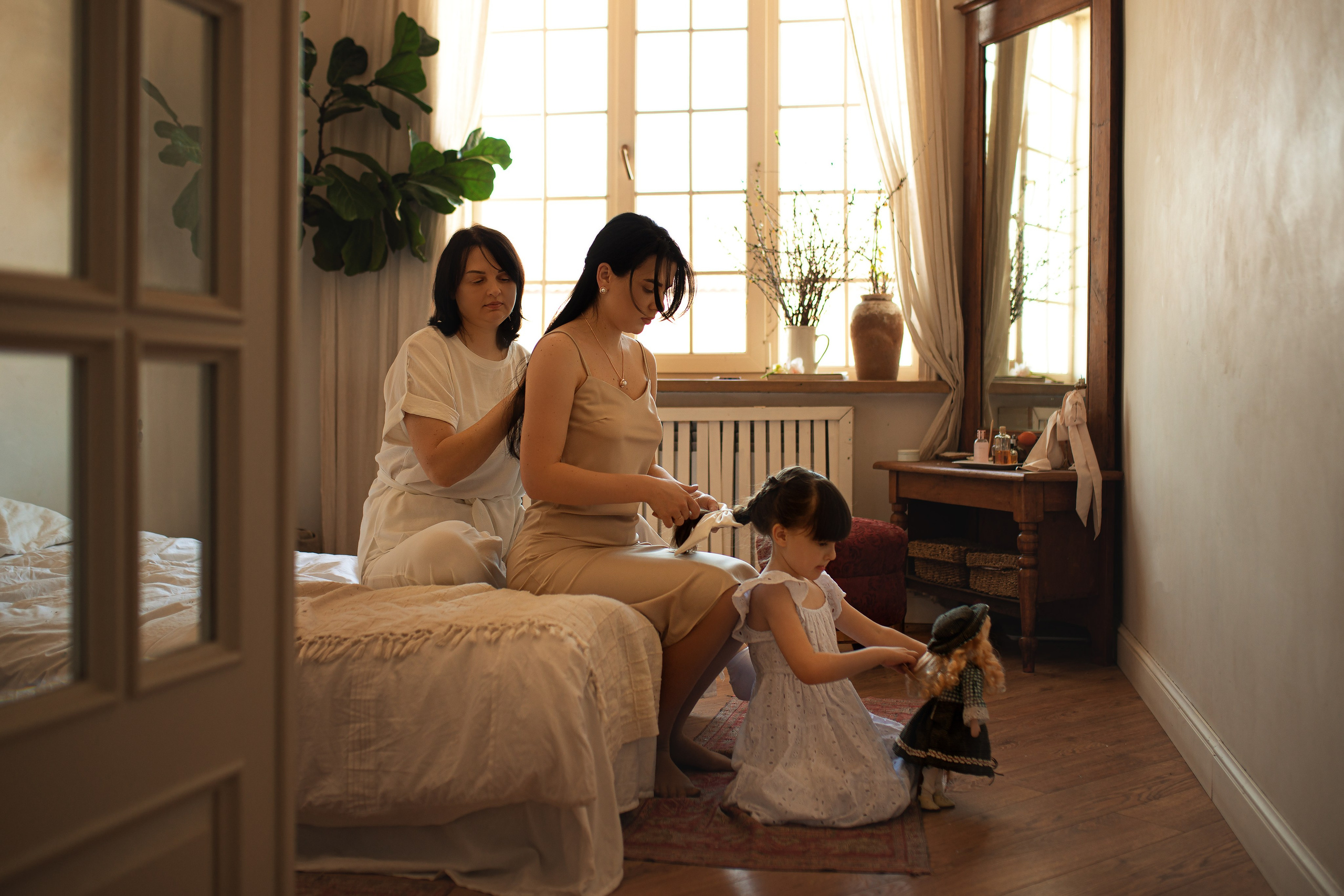 Наталья, Юлия и Милана. Фотограф Таинств Крещения и Венчания в г. Курске