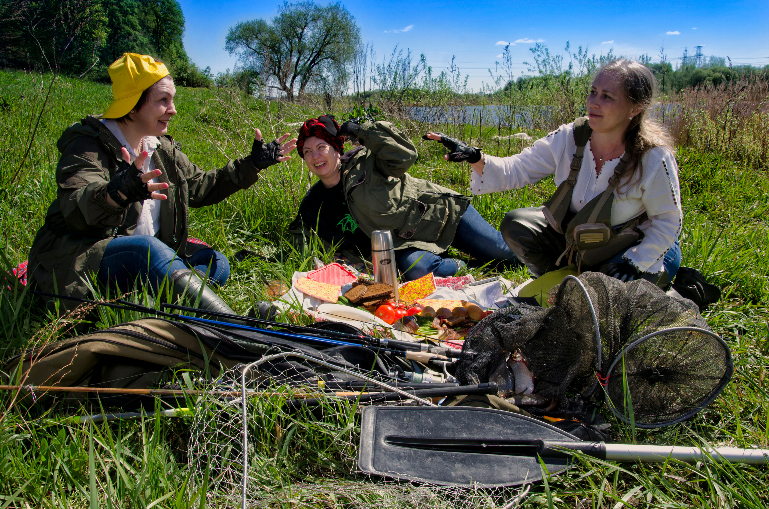 Рыбачки. Портретная, сюжетная фотография