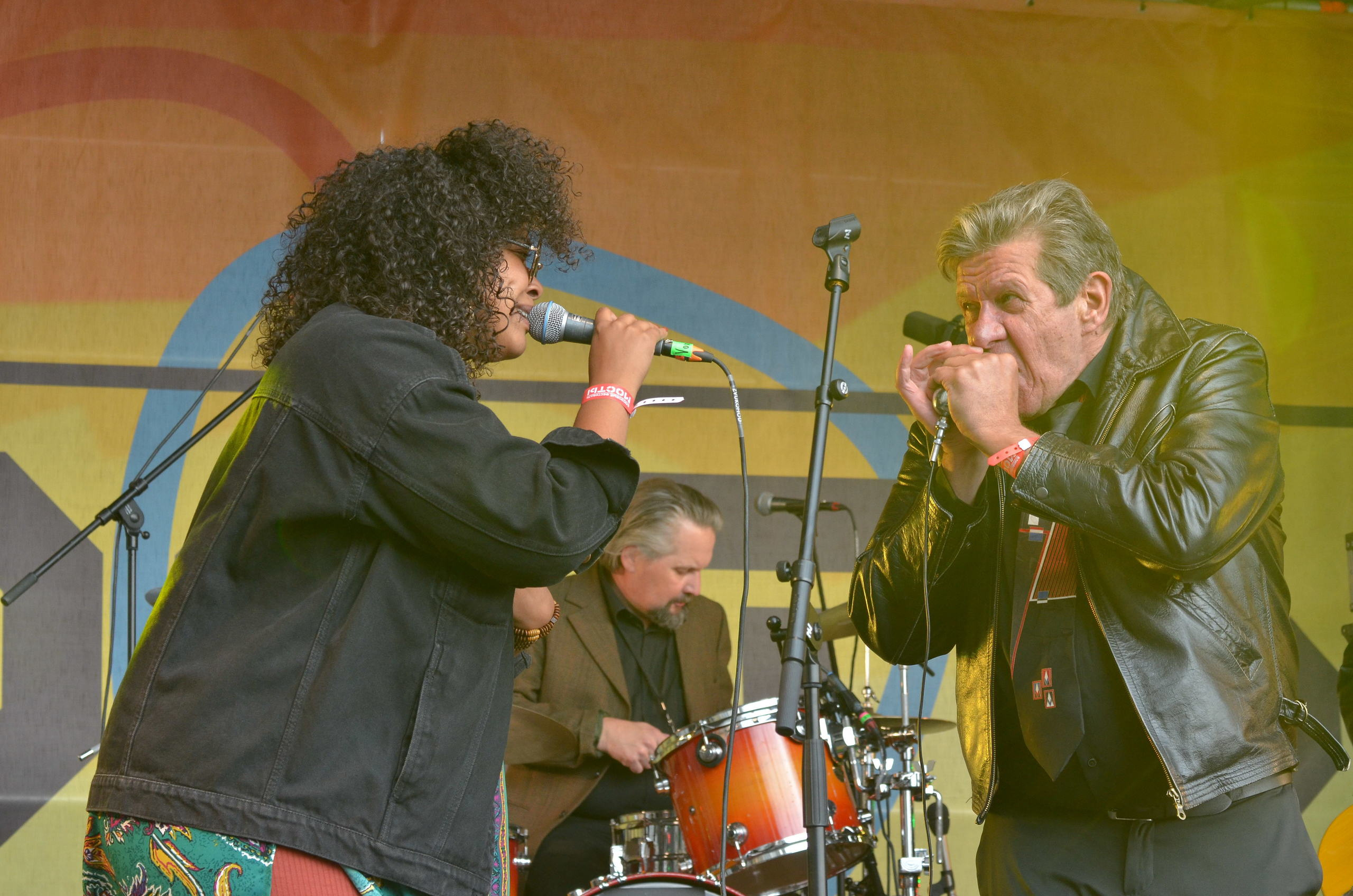 Emilia Sisco and Helge Tallovist band. Портретная, сюжетная фотография