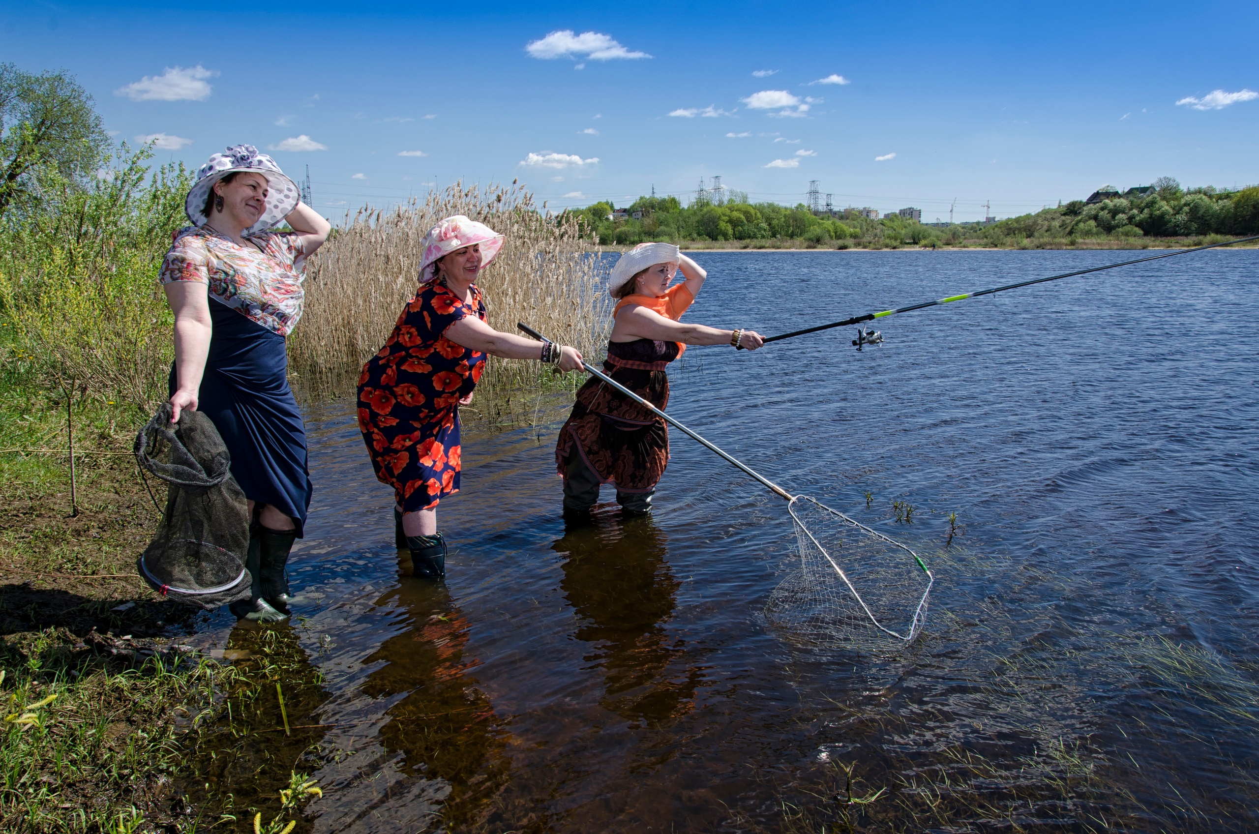 Рыбачки. Портретная, сюжетная фотография