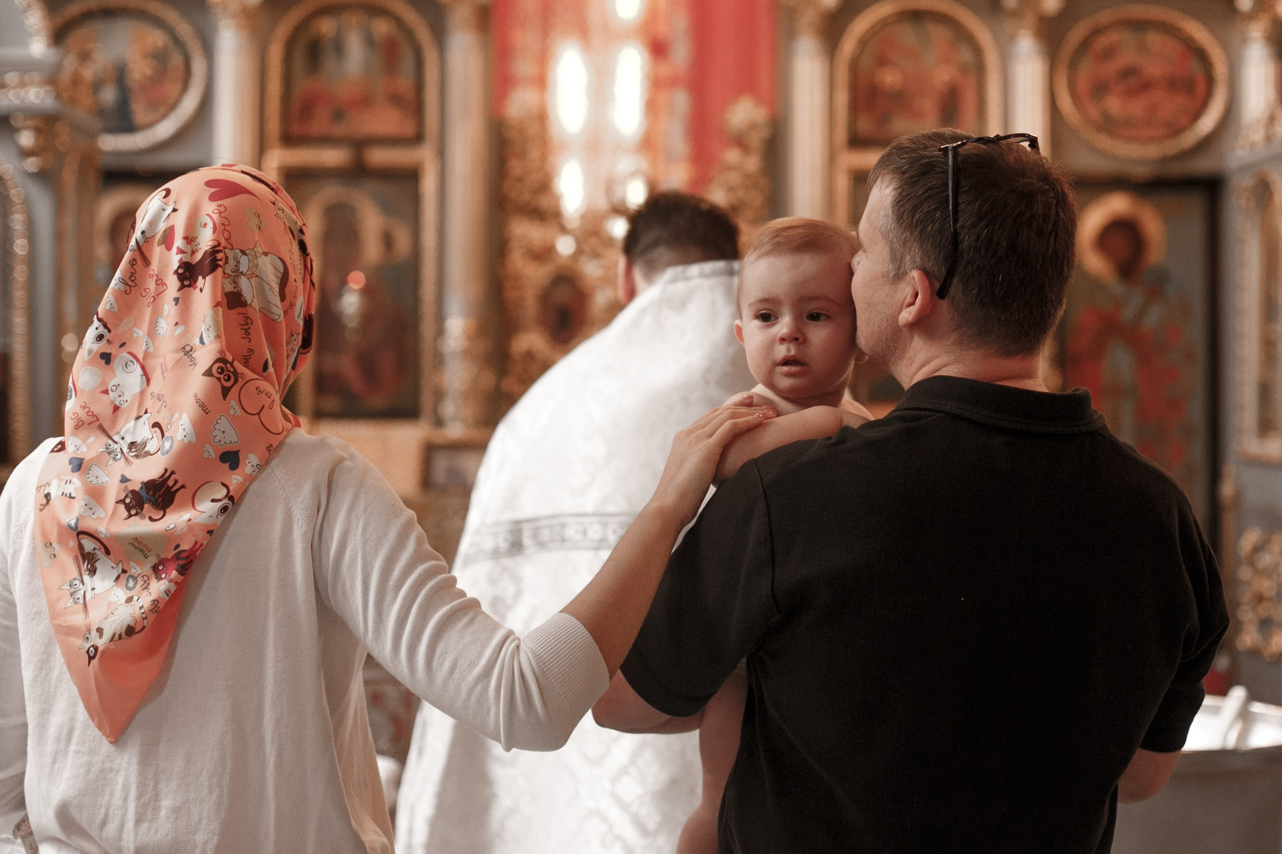 Крестины Максима. Репортажный фотограф Борис Геер