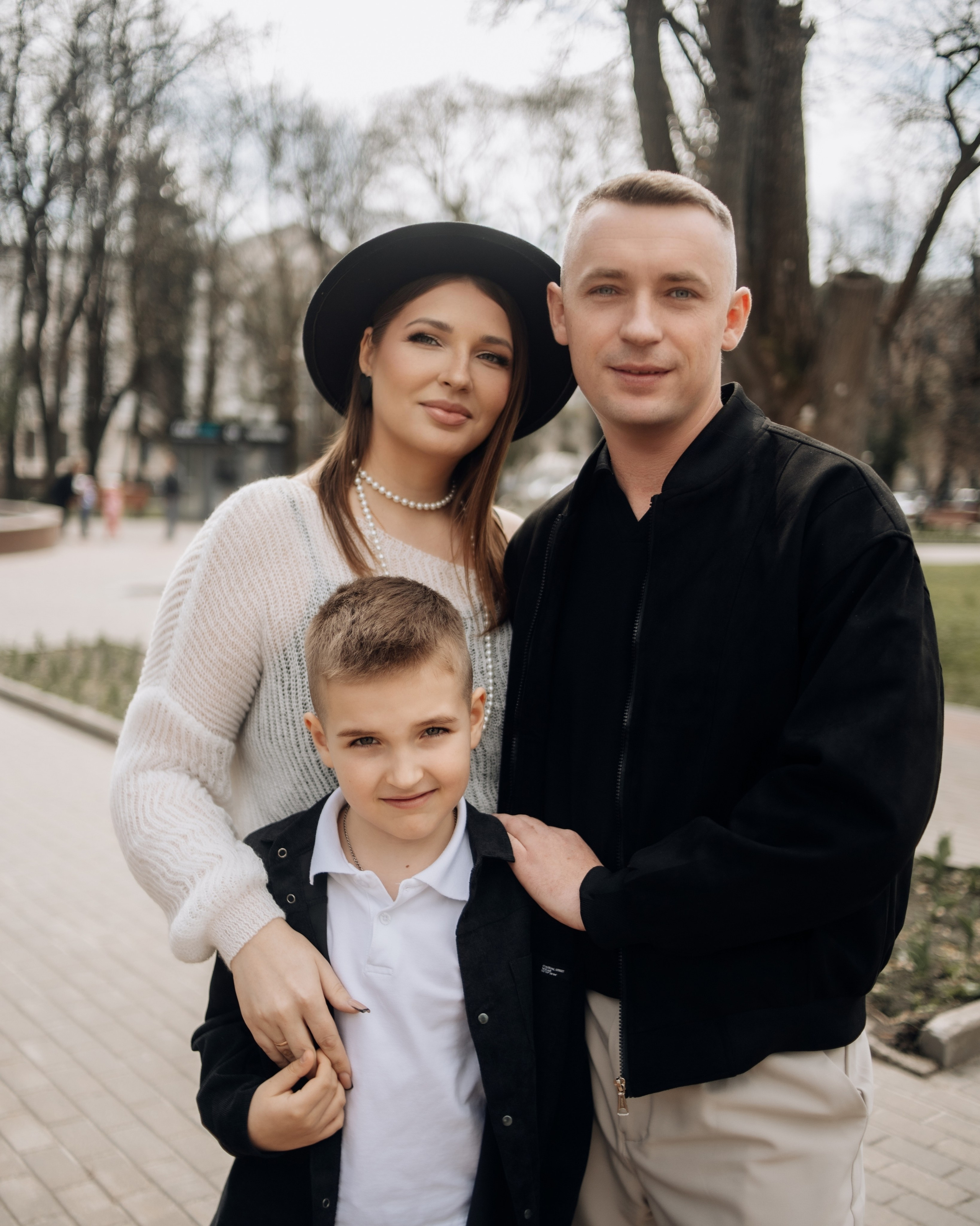 Евгения и её семья. Фотограф Брянск