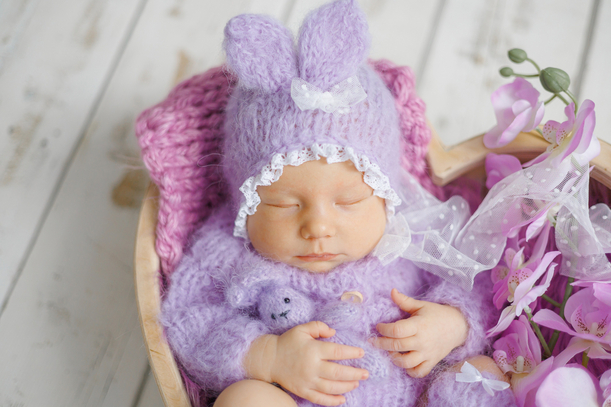 Аделина, 1 месяц 9 дней. Фотограф новорождённых в Йошкар-Оле Ильмира Сидоркина